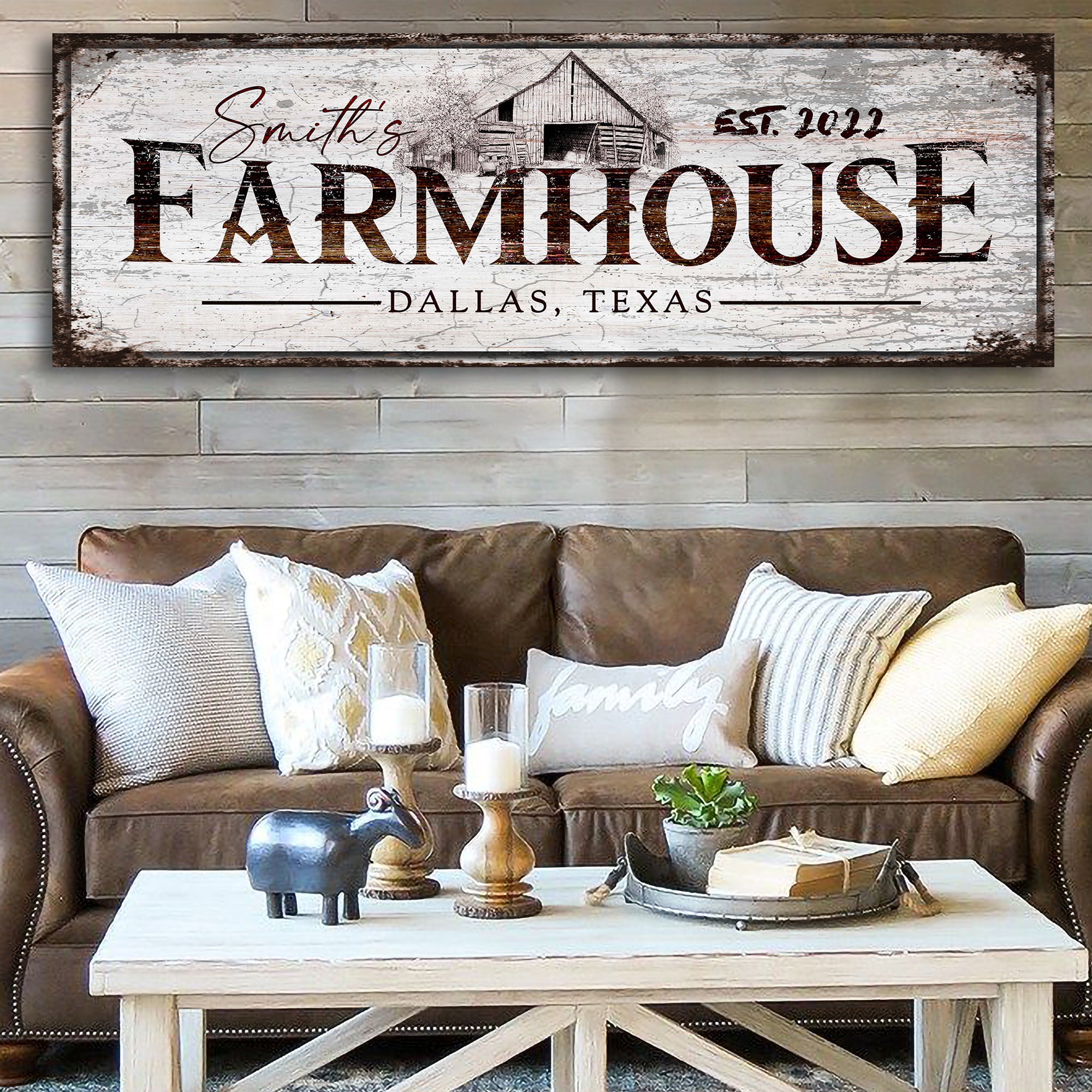 Rustic Farmhouse Sign
