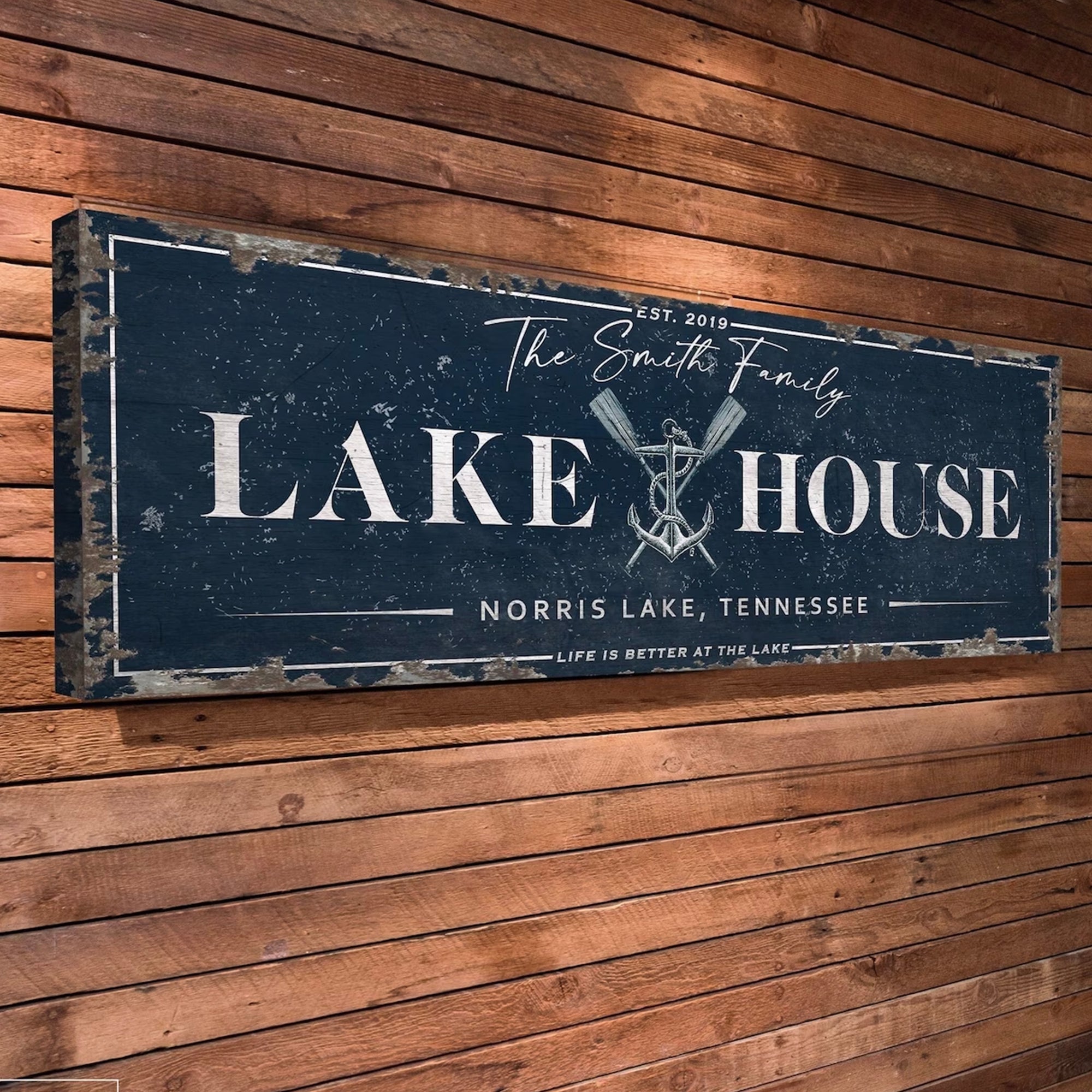 Lake House Sign