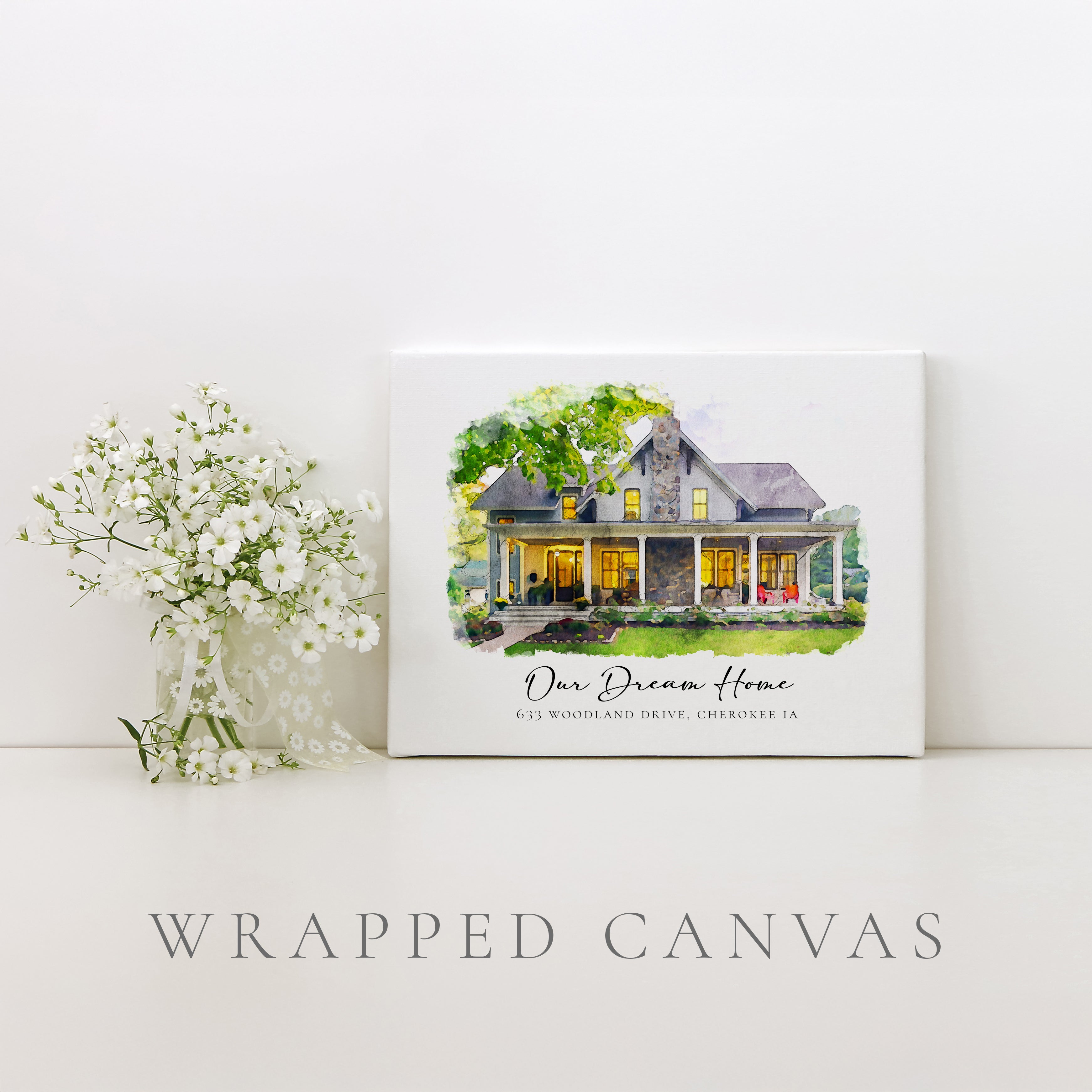 Custom House Portrait