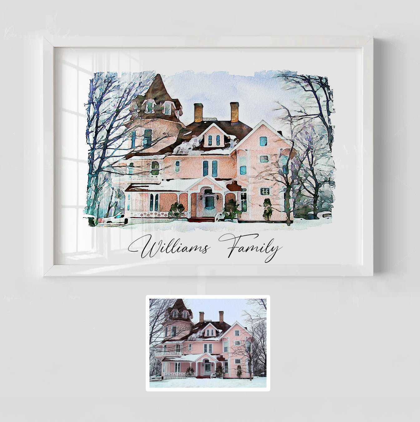 Custom House Portrait