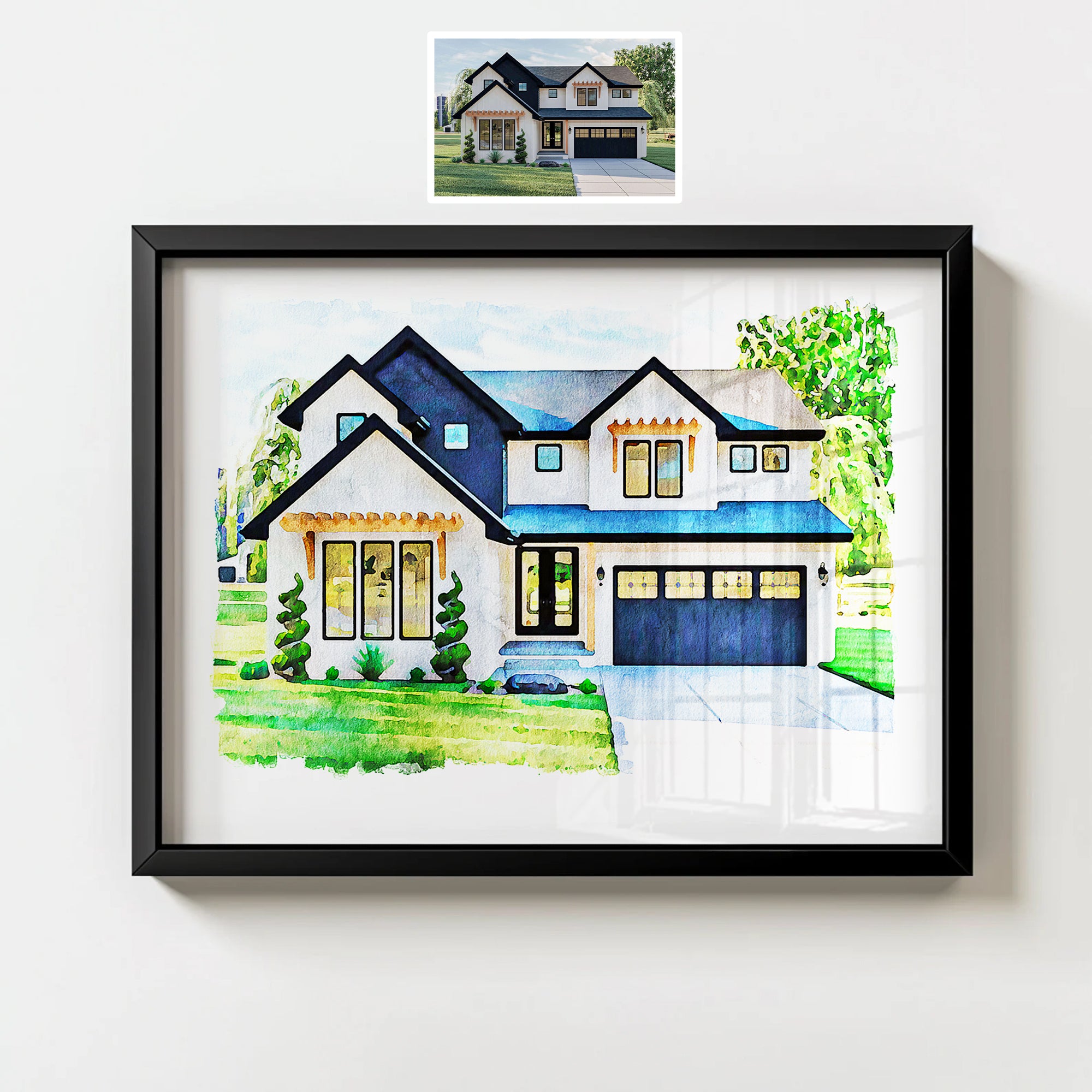 Custom House Portrait