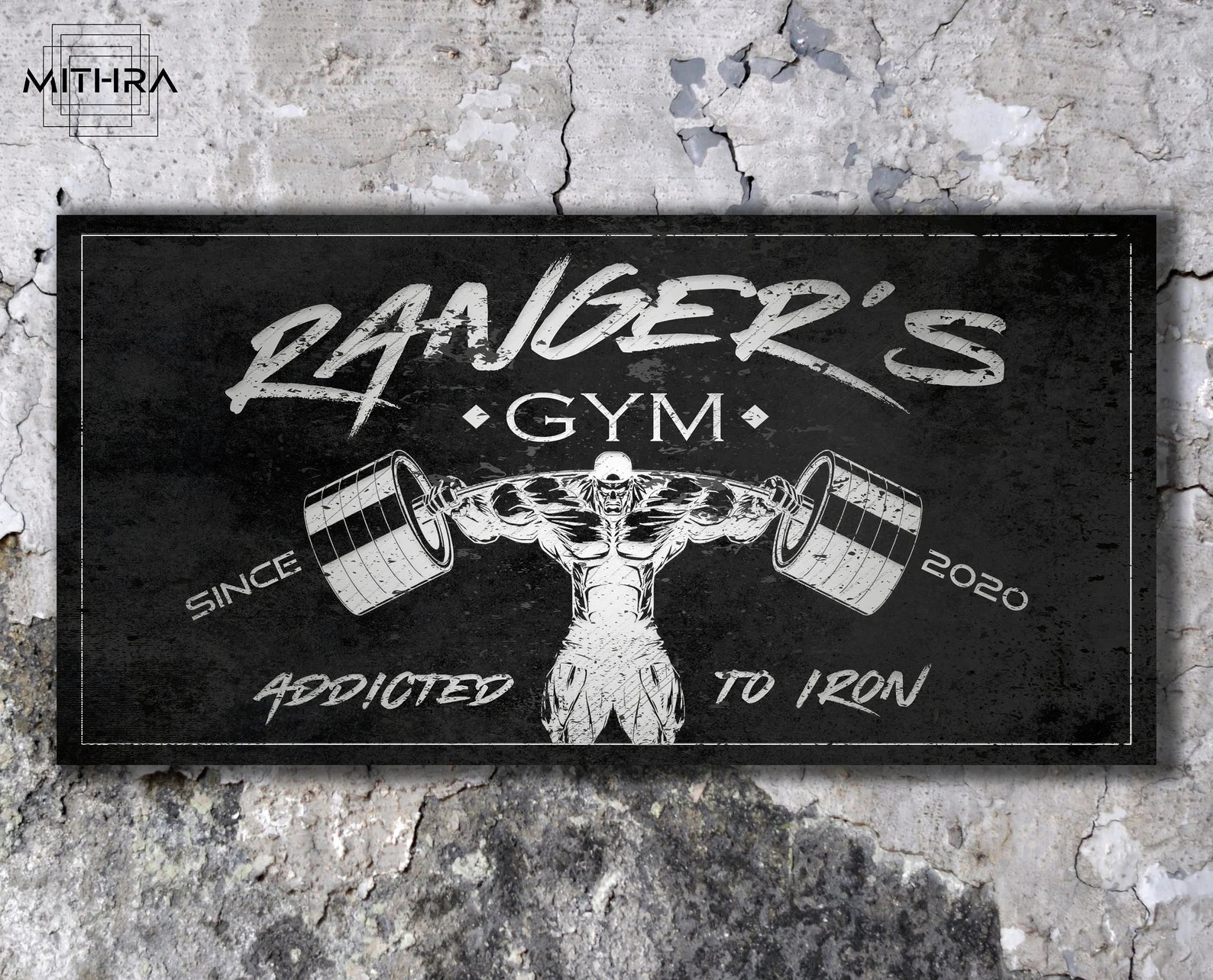 Home Gym Sign