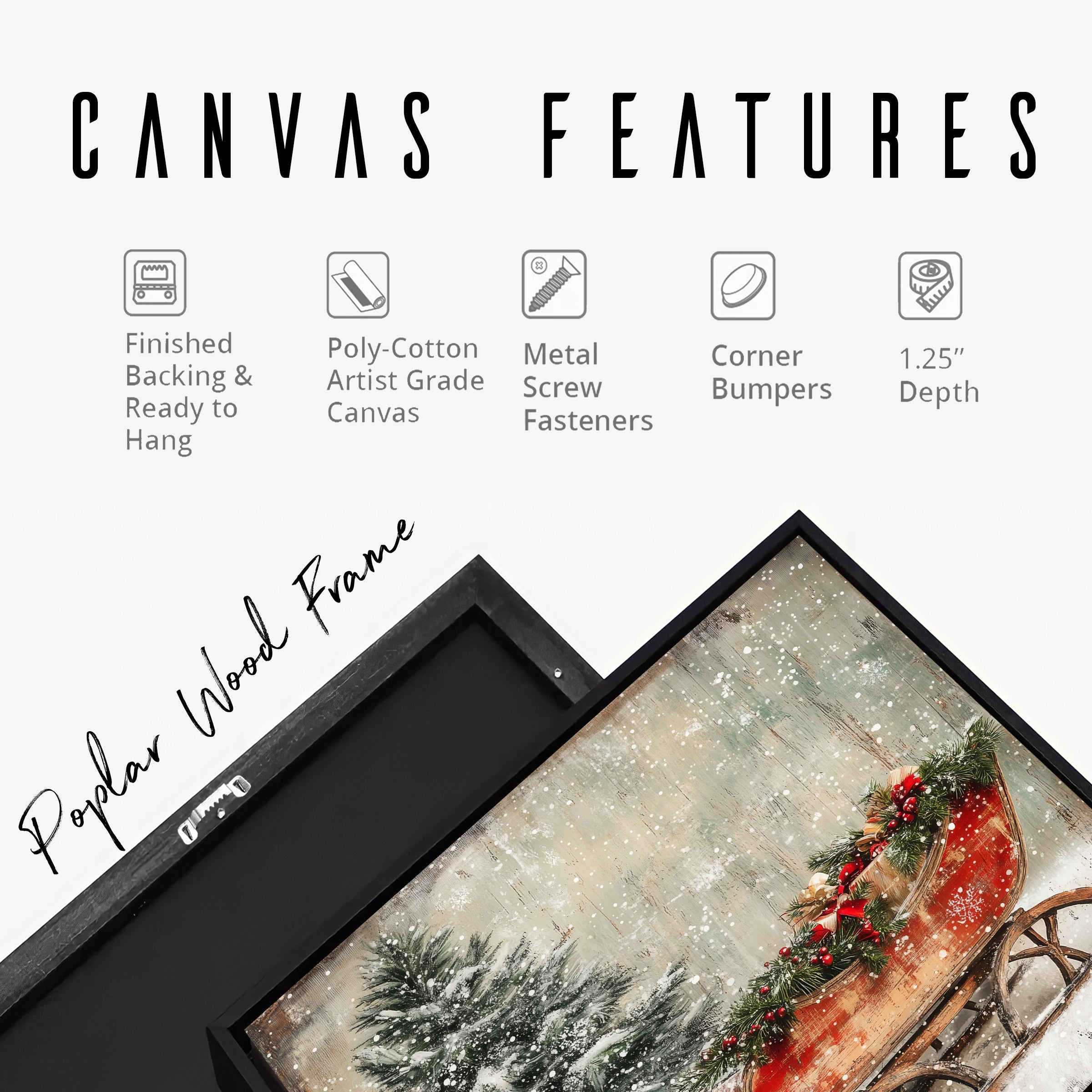 Sleigh Sled Wall Art