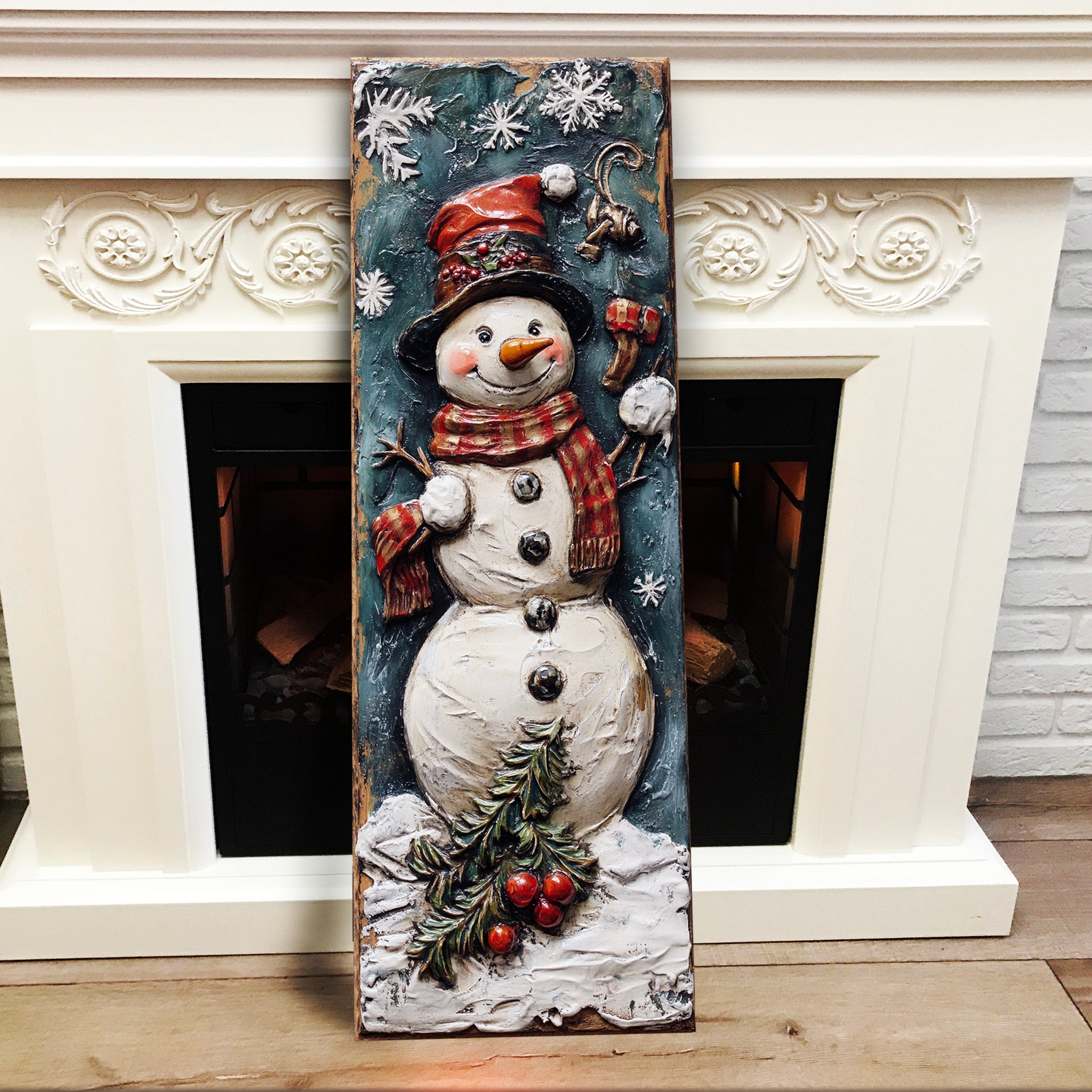 Snowman Wall Art