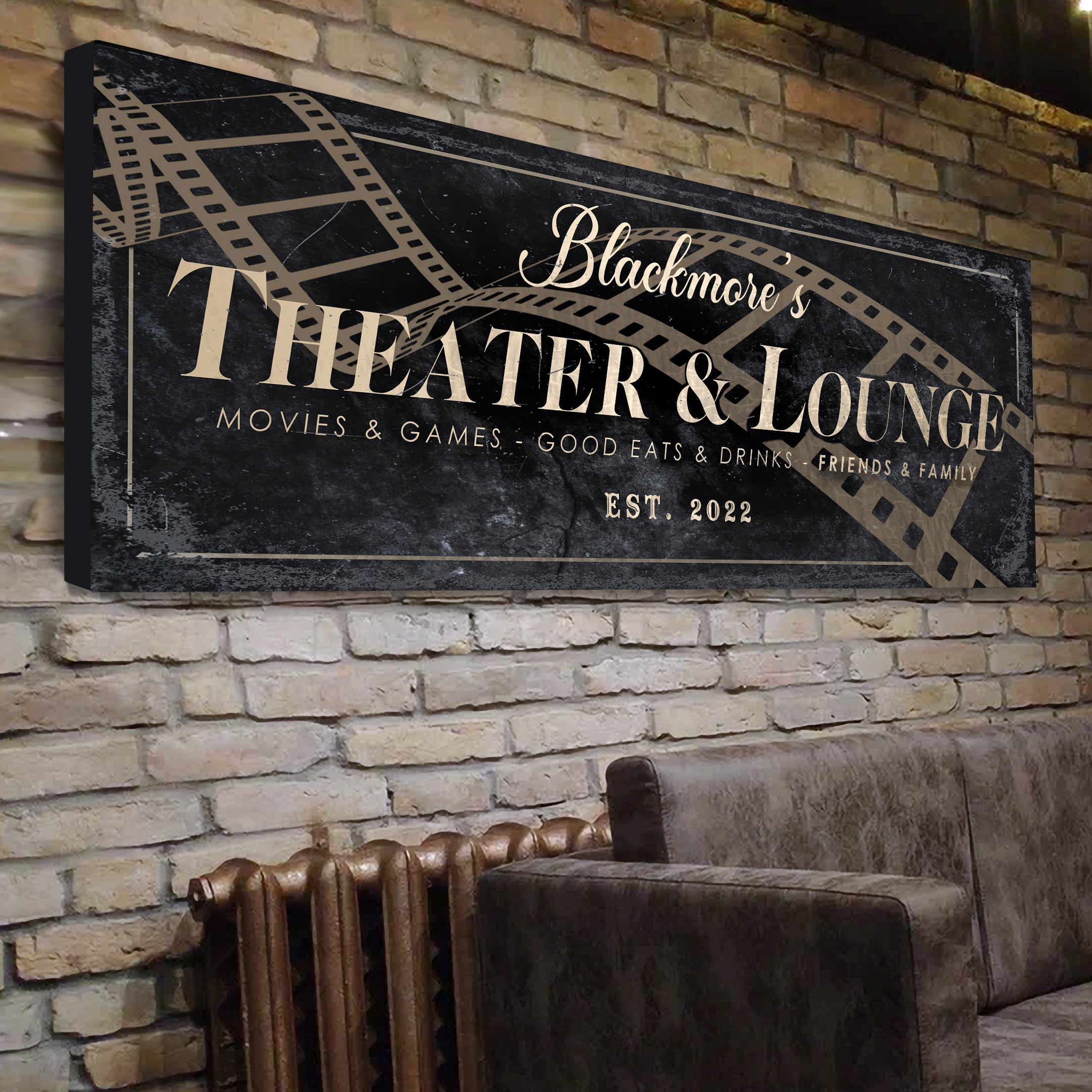 Theater & Lounge Sign