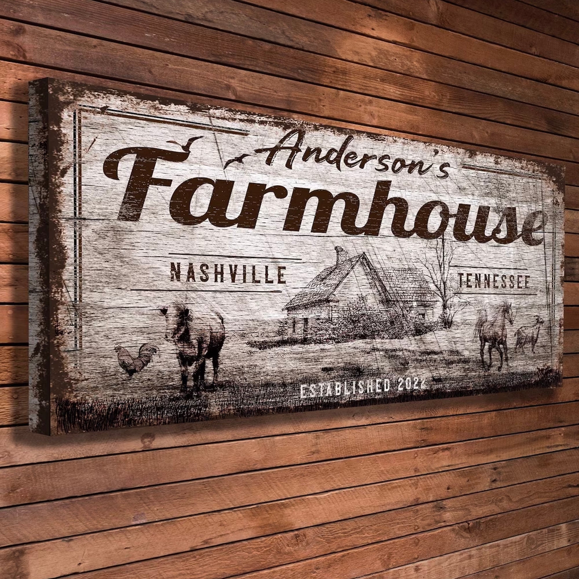 Farmhouse Sign
