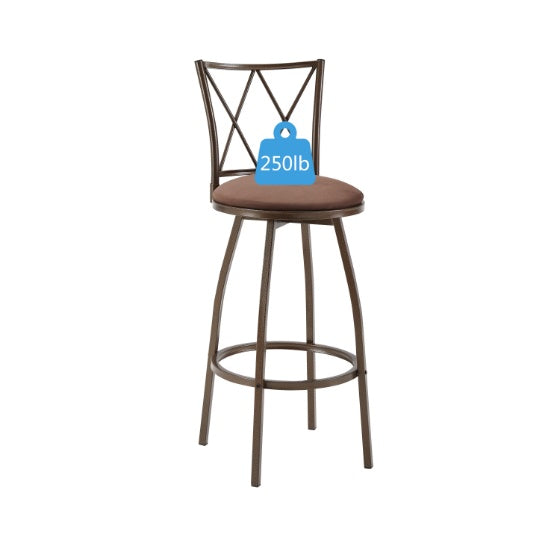 Country Style Brown Bar Stools