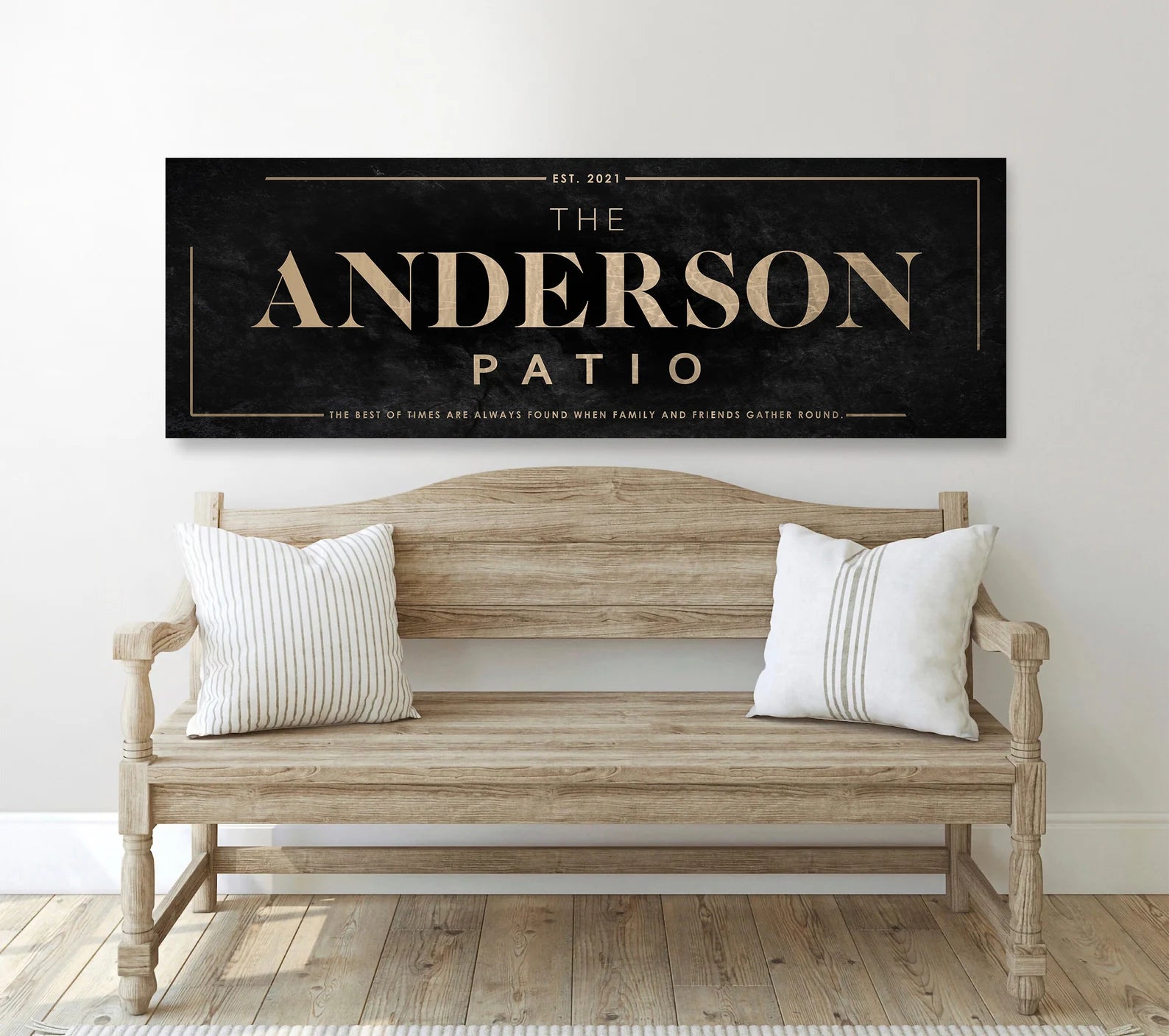 Patio Sign