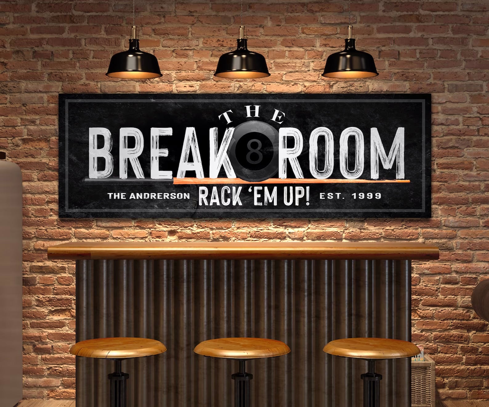 Break Room Sign