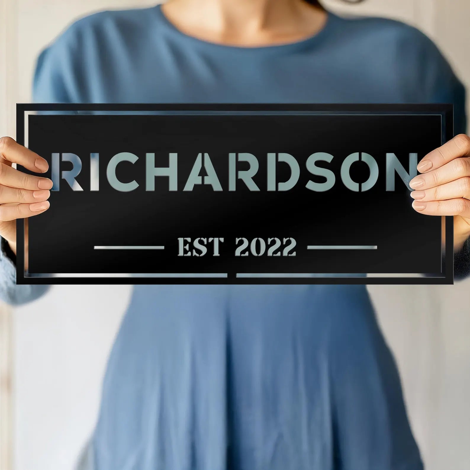 Custom Rectangle Metal Sign