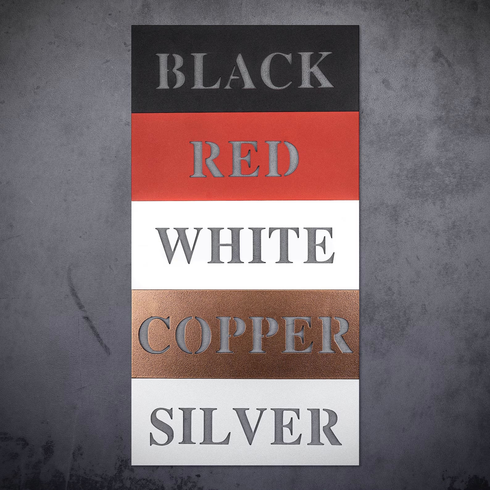 Custom Metal Garden Sign