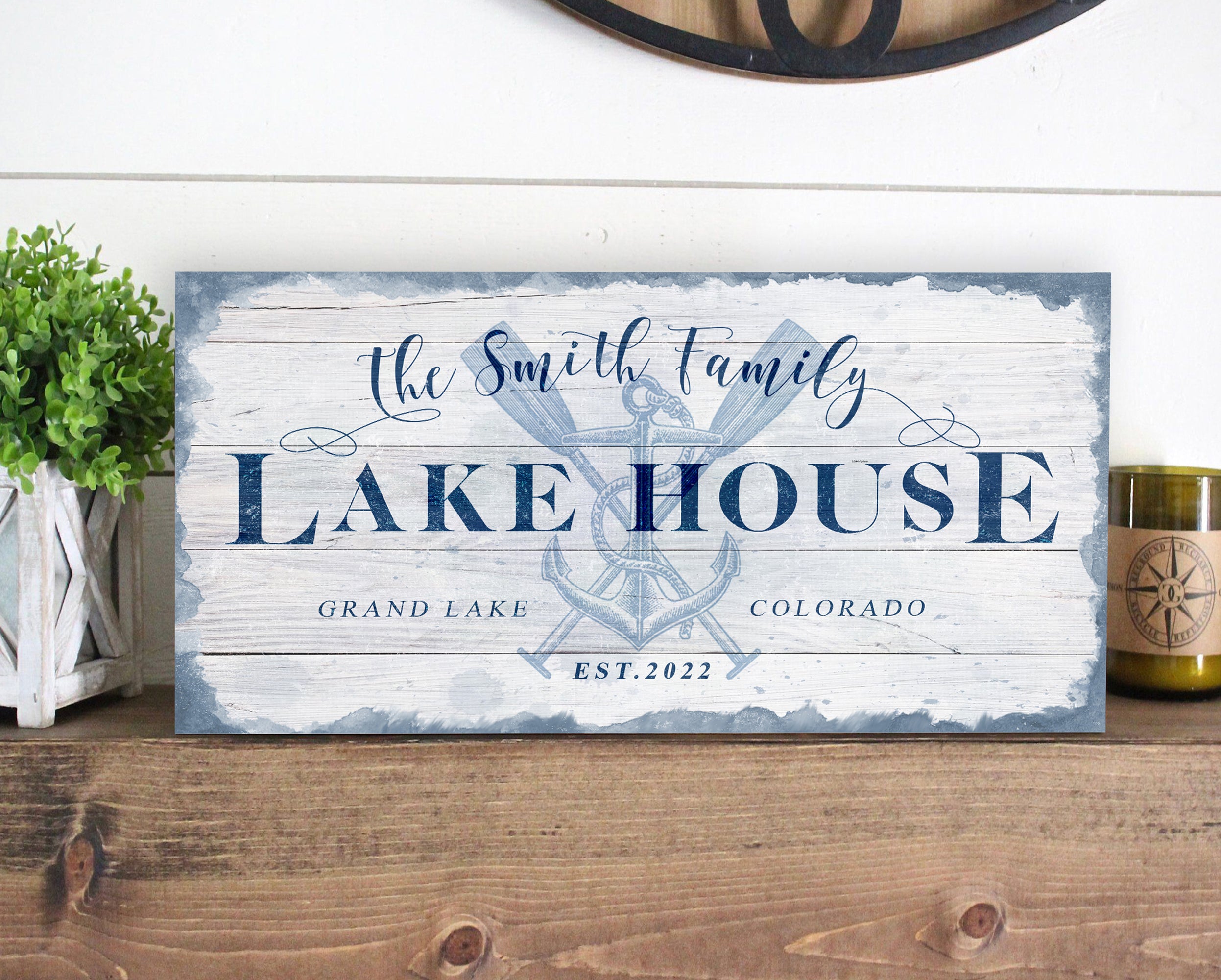 Lake House Sign