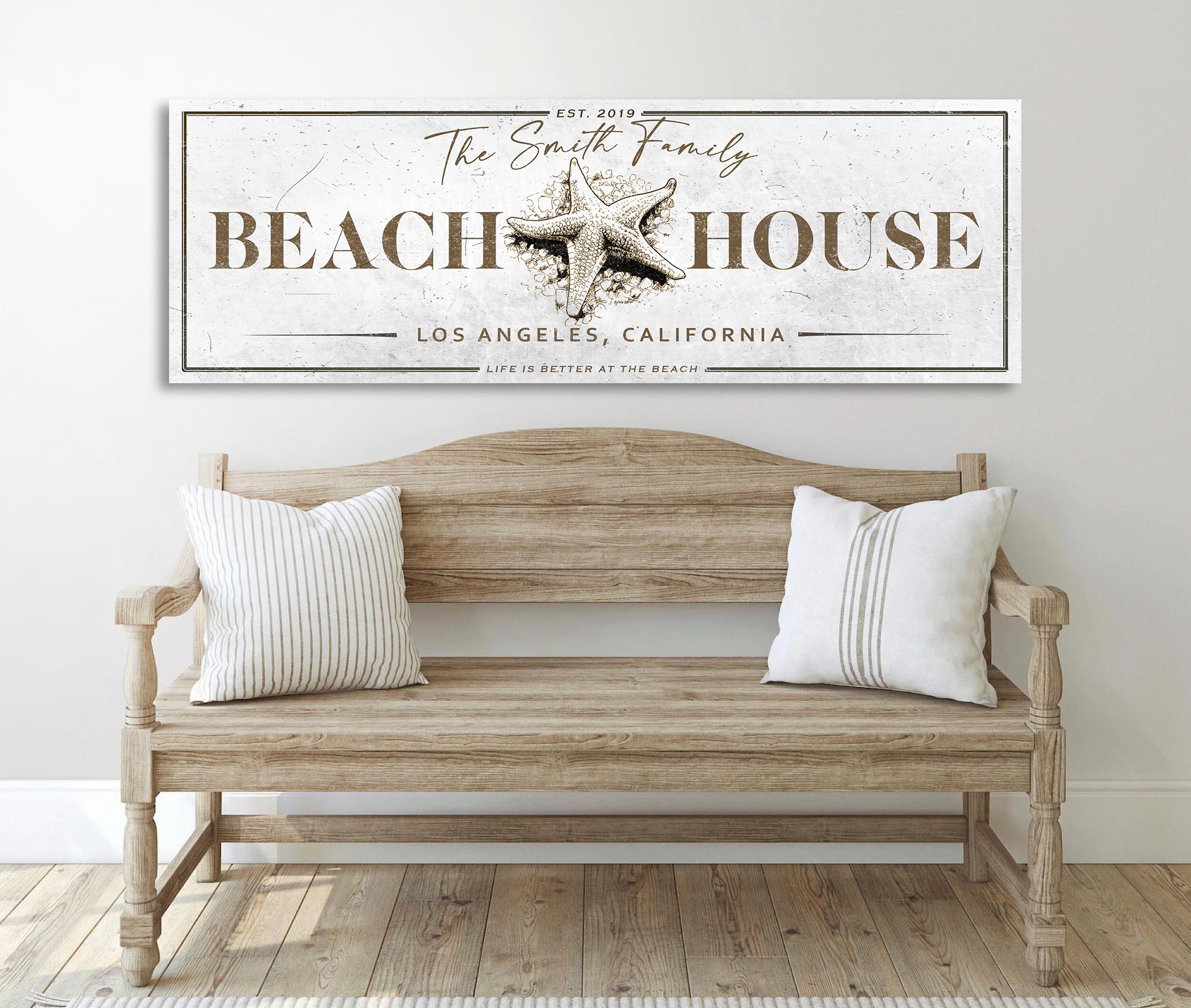 Beach House Sign