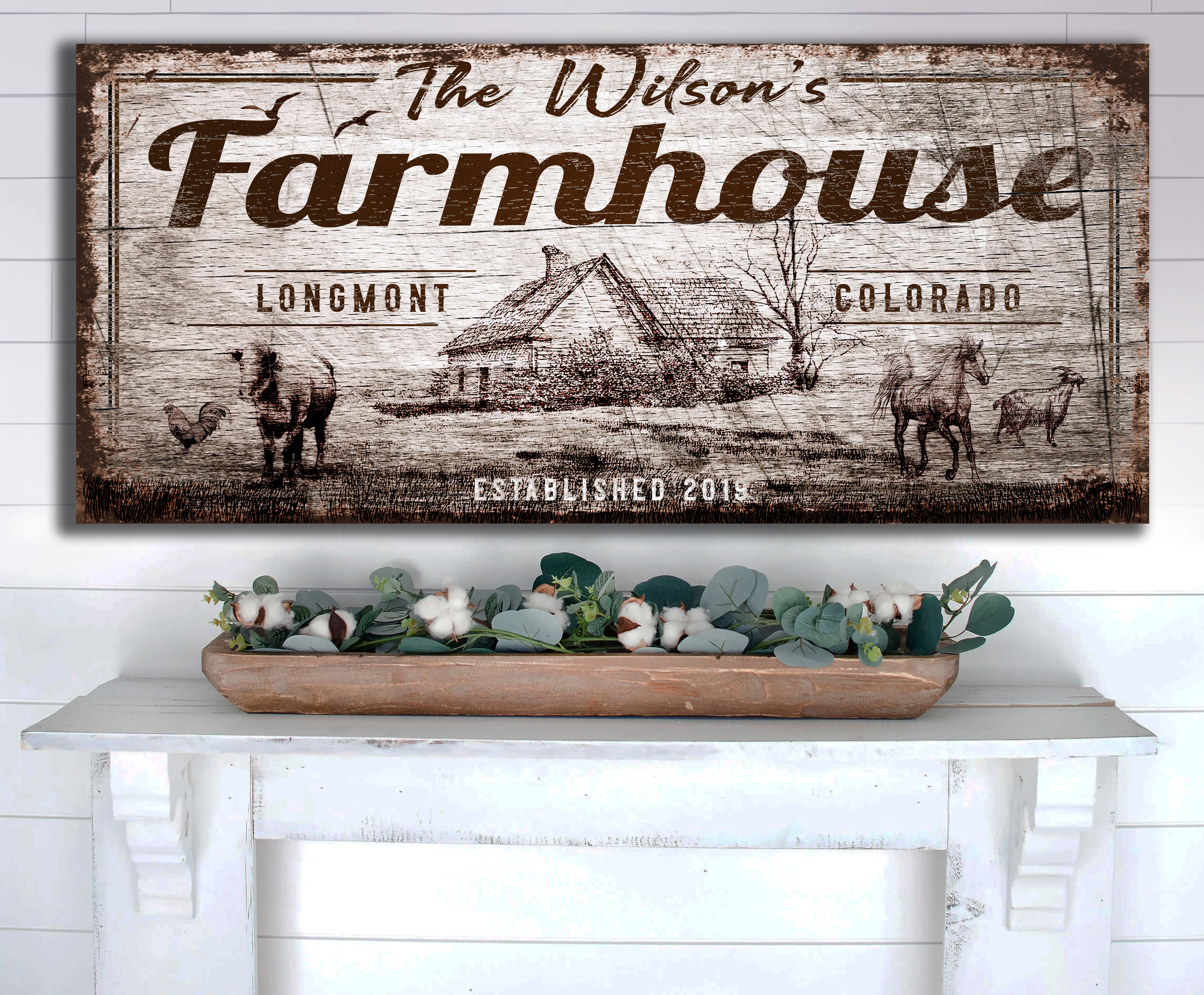 Farmhouse Sign