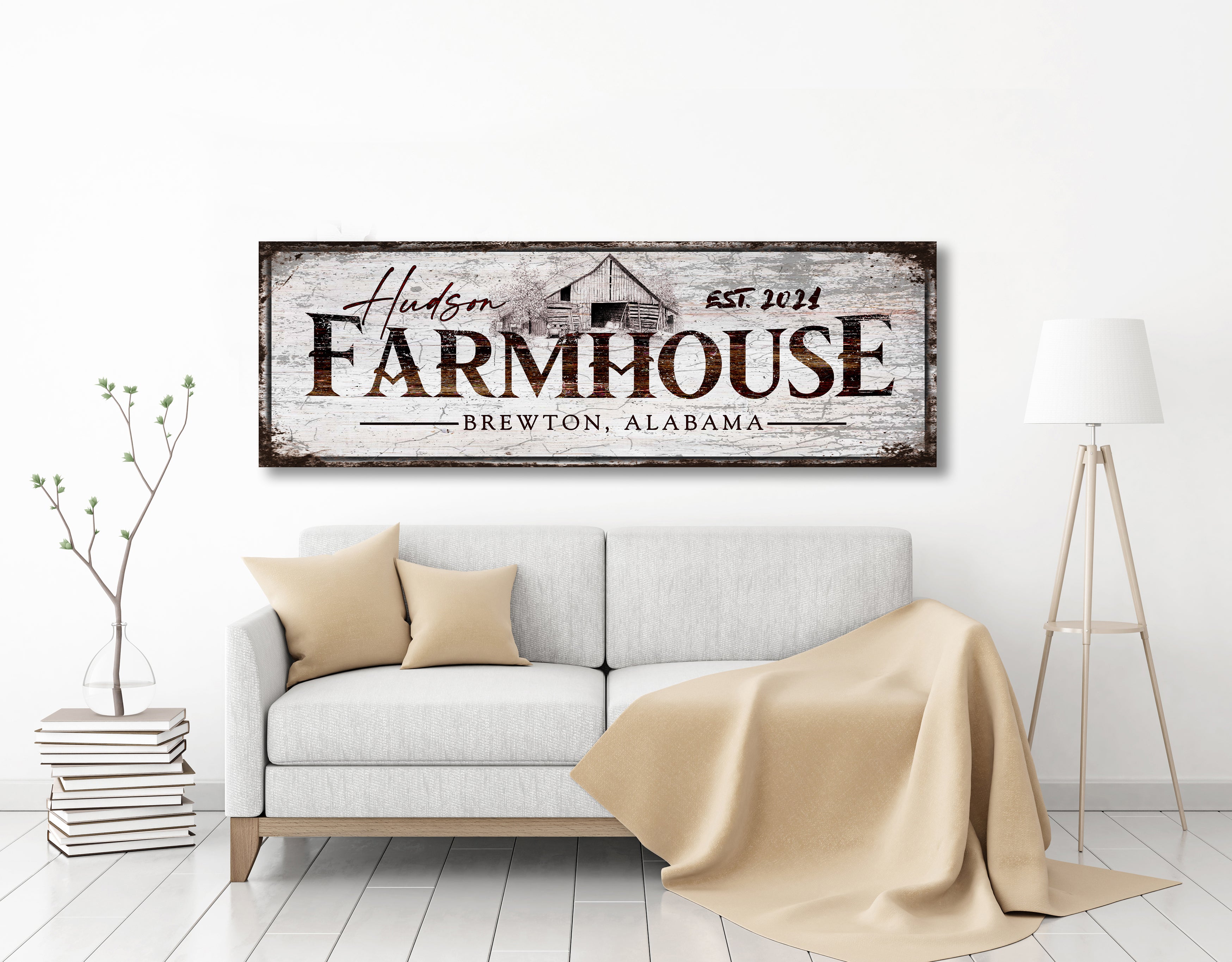 Rustic Farmhouse Sign