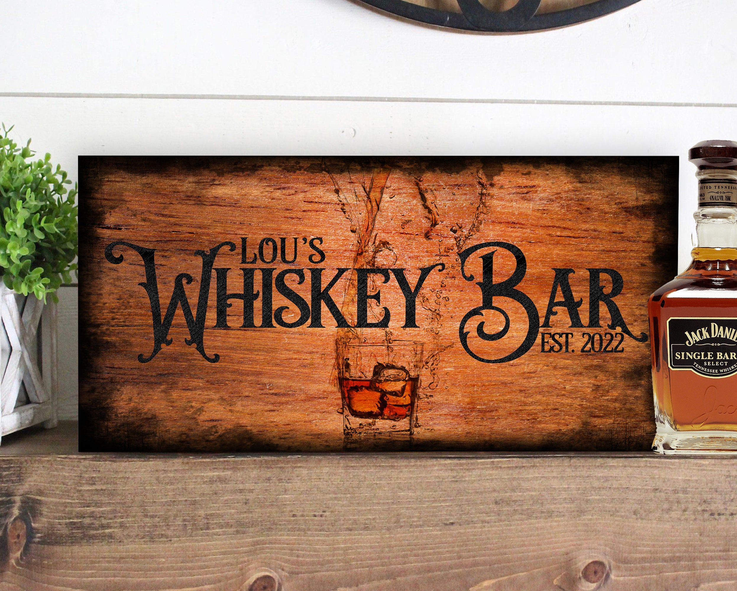 Whiskey Bar Sign