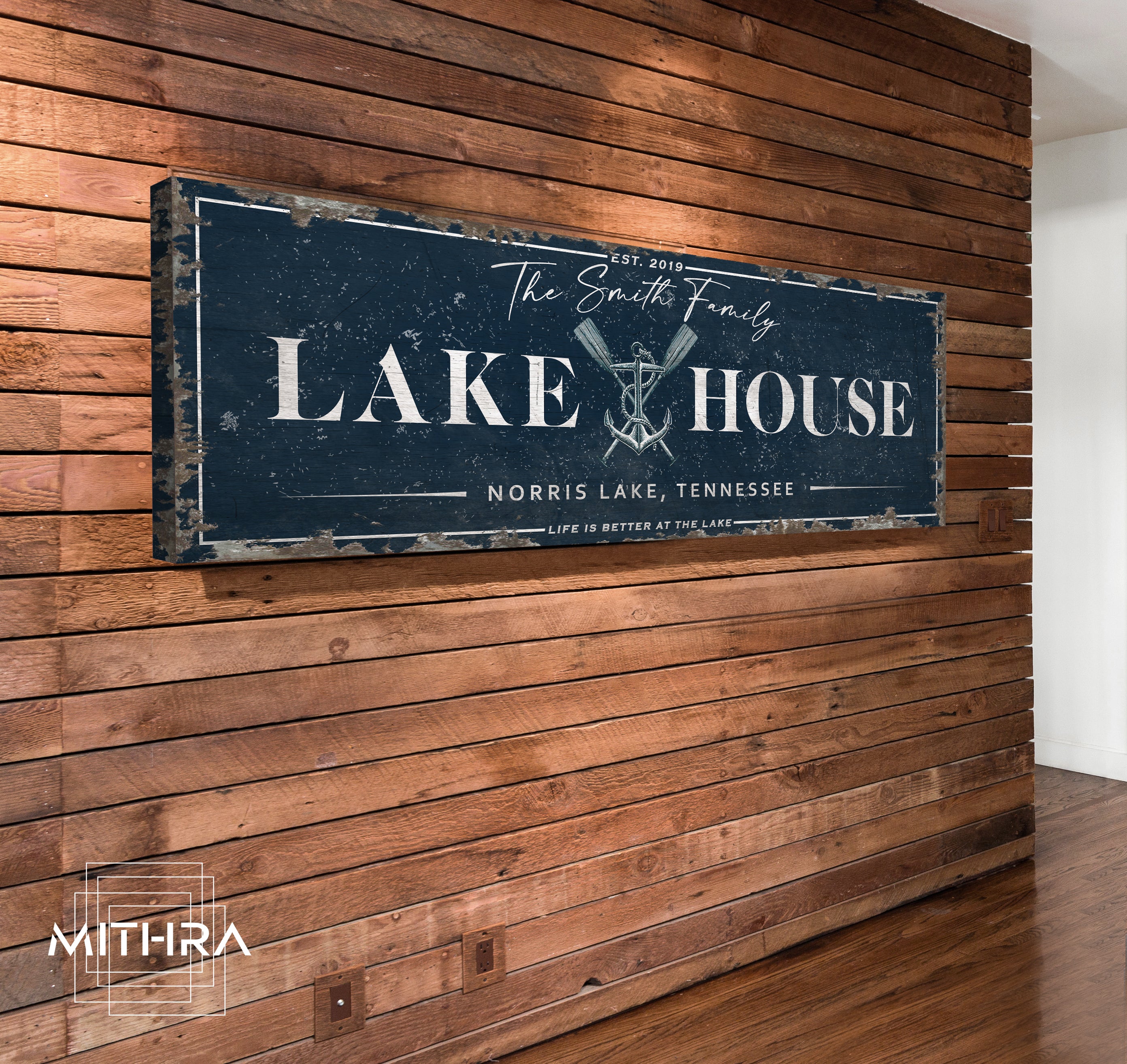 Lake House Sign