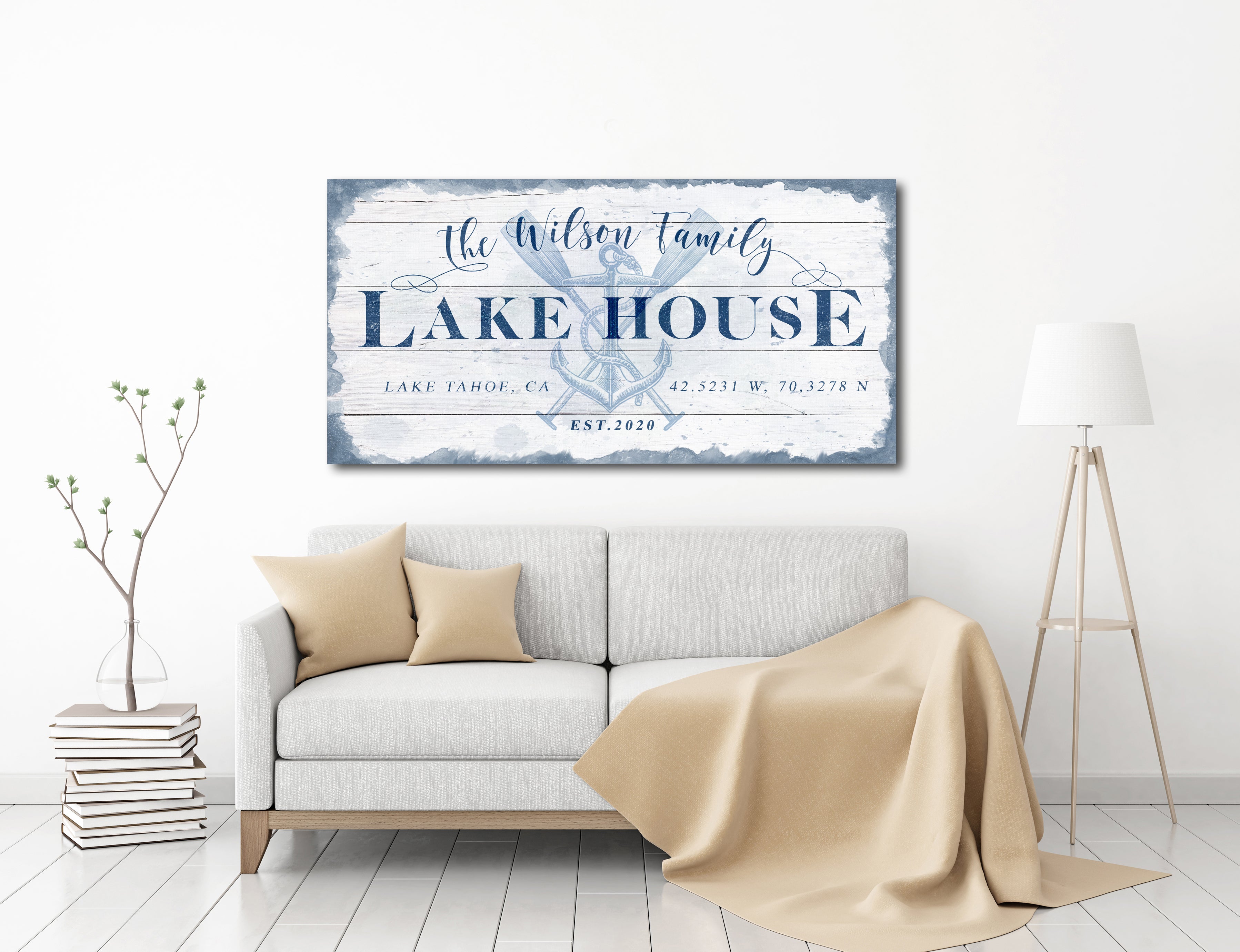Lake House Sign