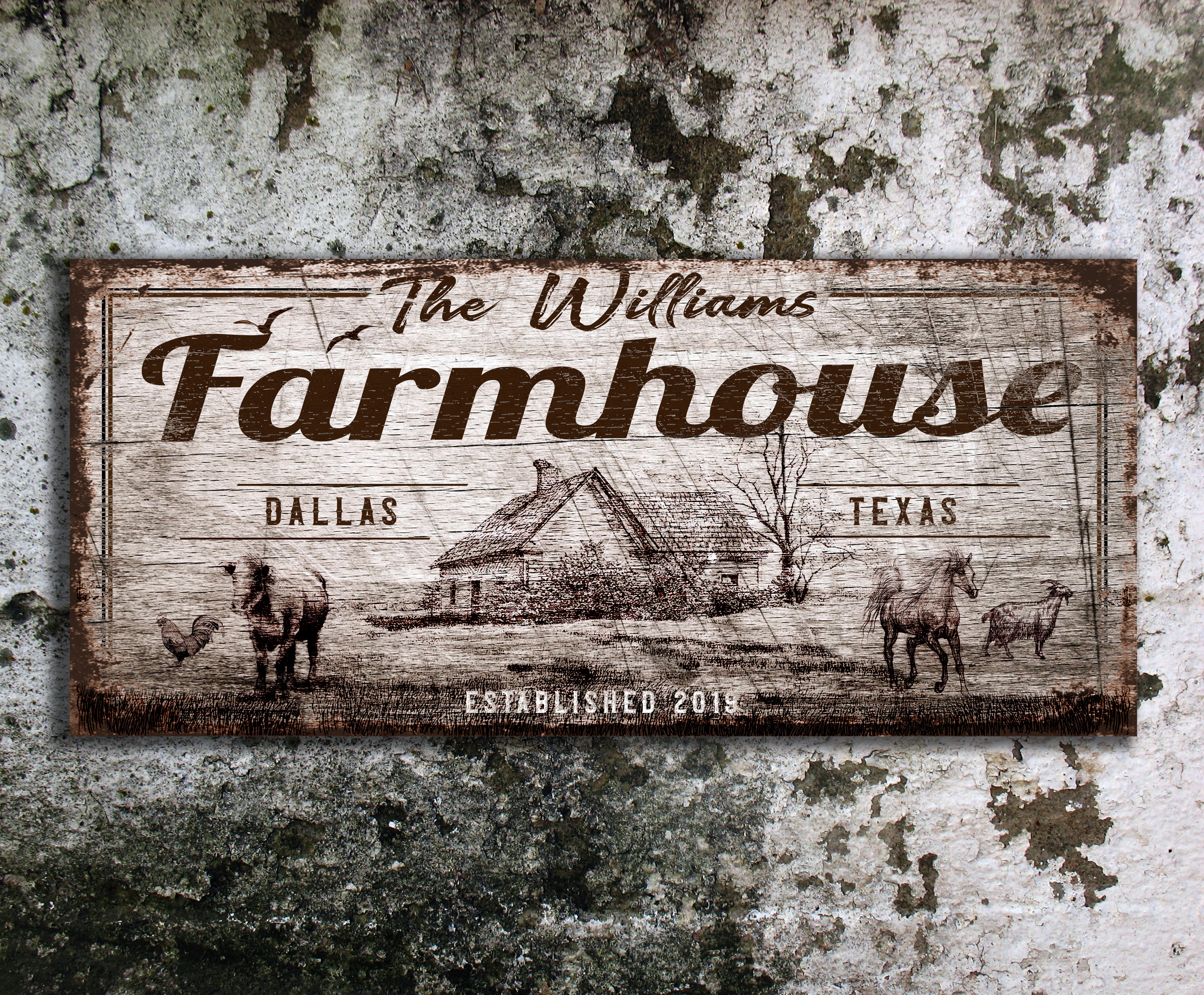 Farmhouse Sign