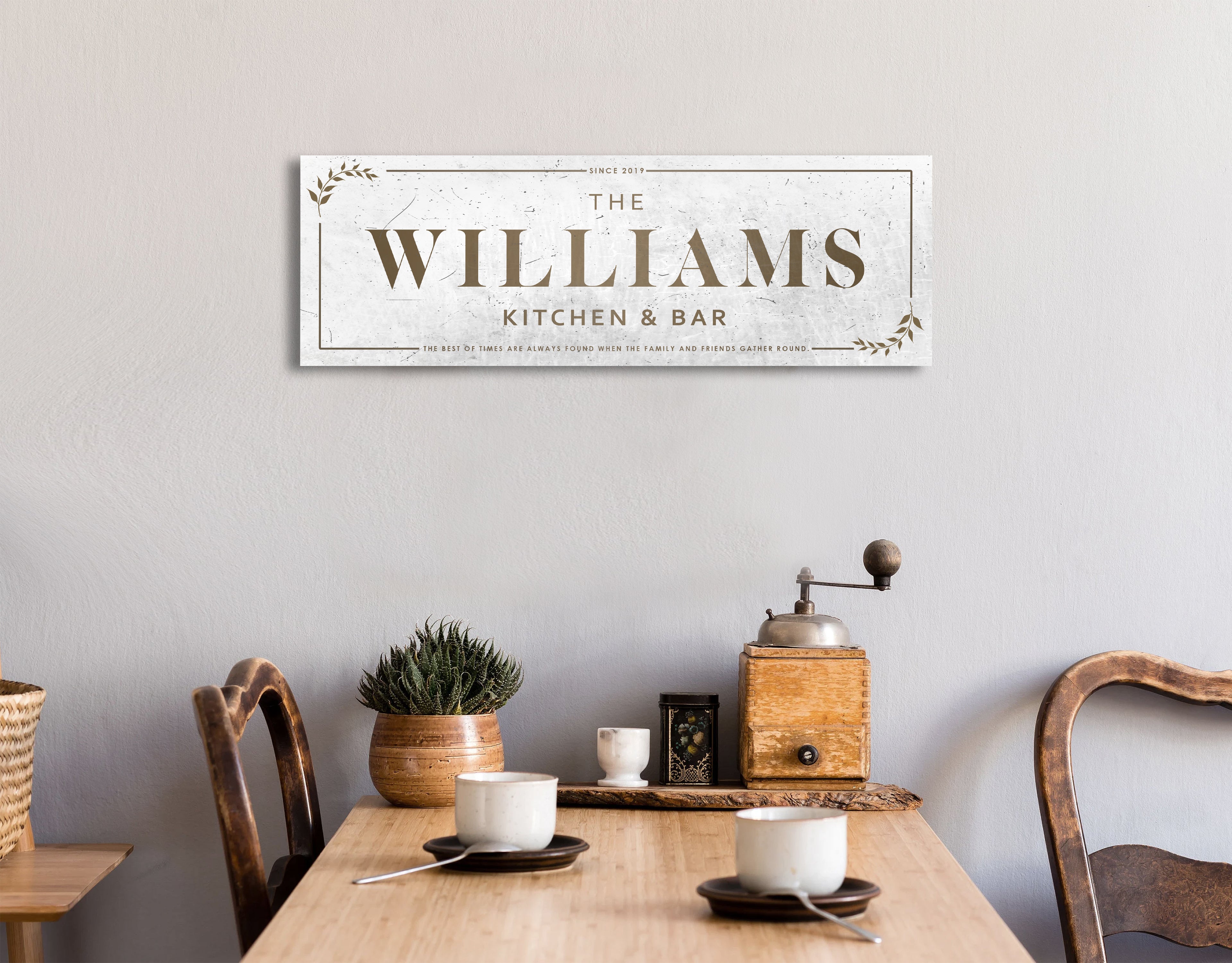 Kitchen & Bar Sign