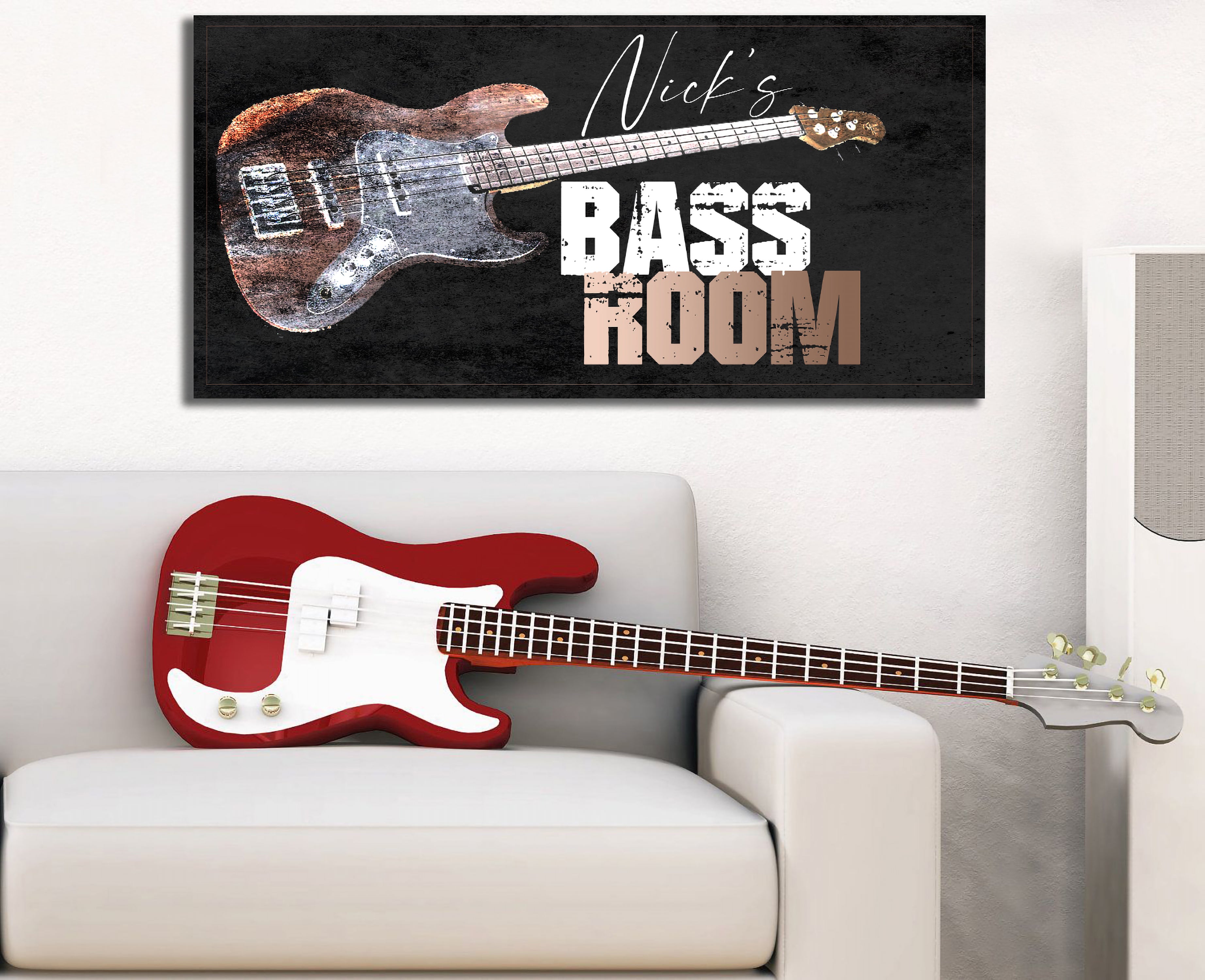 Guitar Room Sign