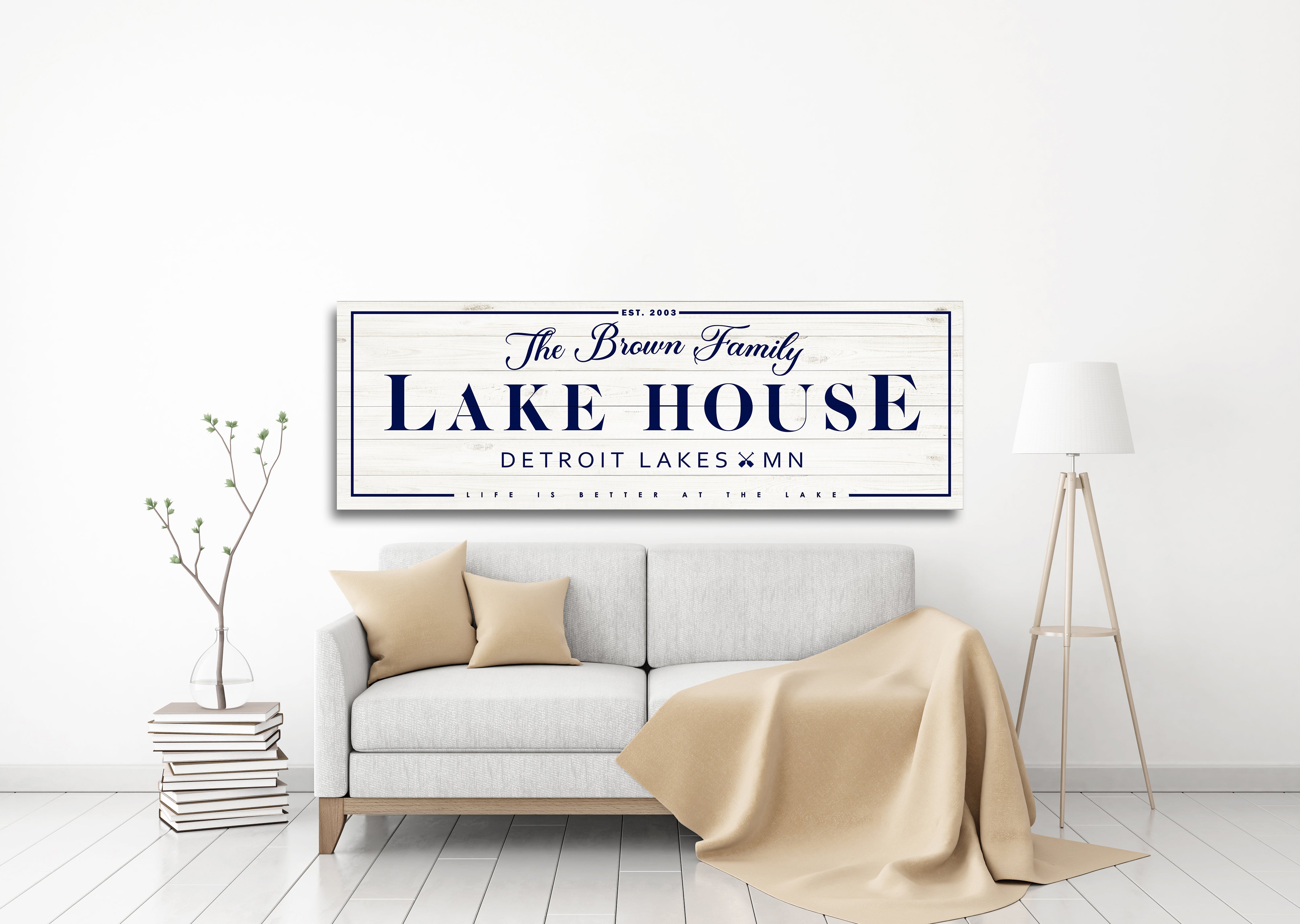 Lake House Sign