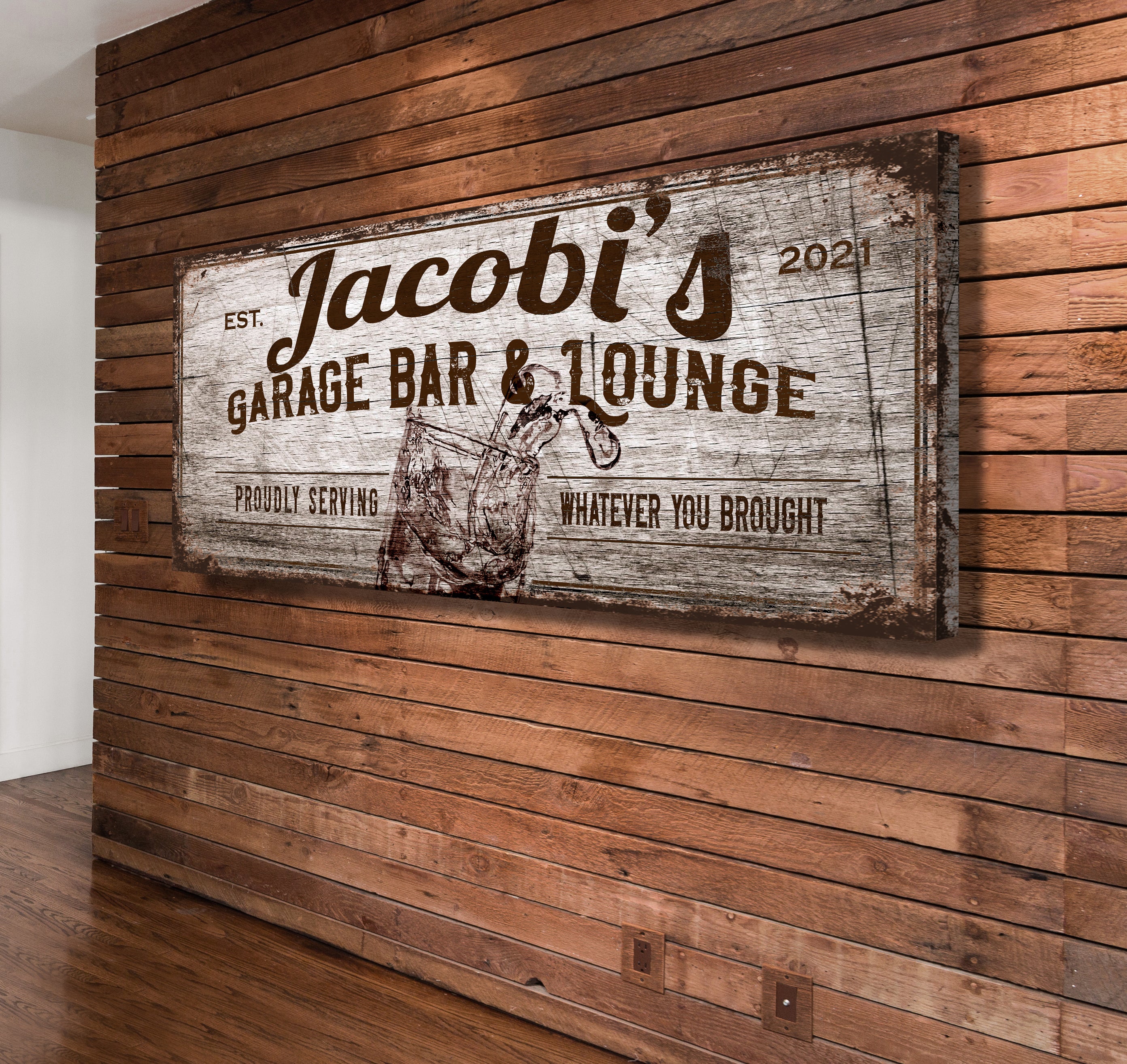 Basement Bar Sign