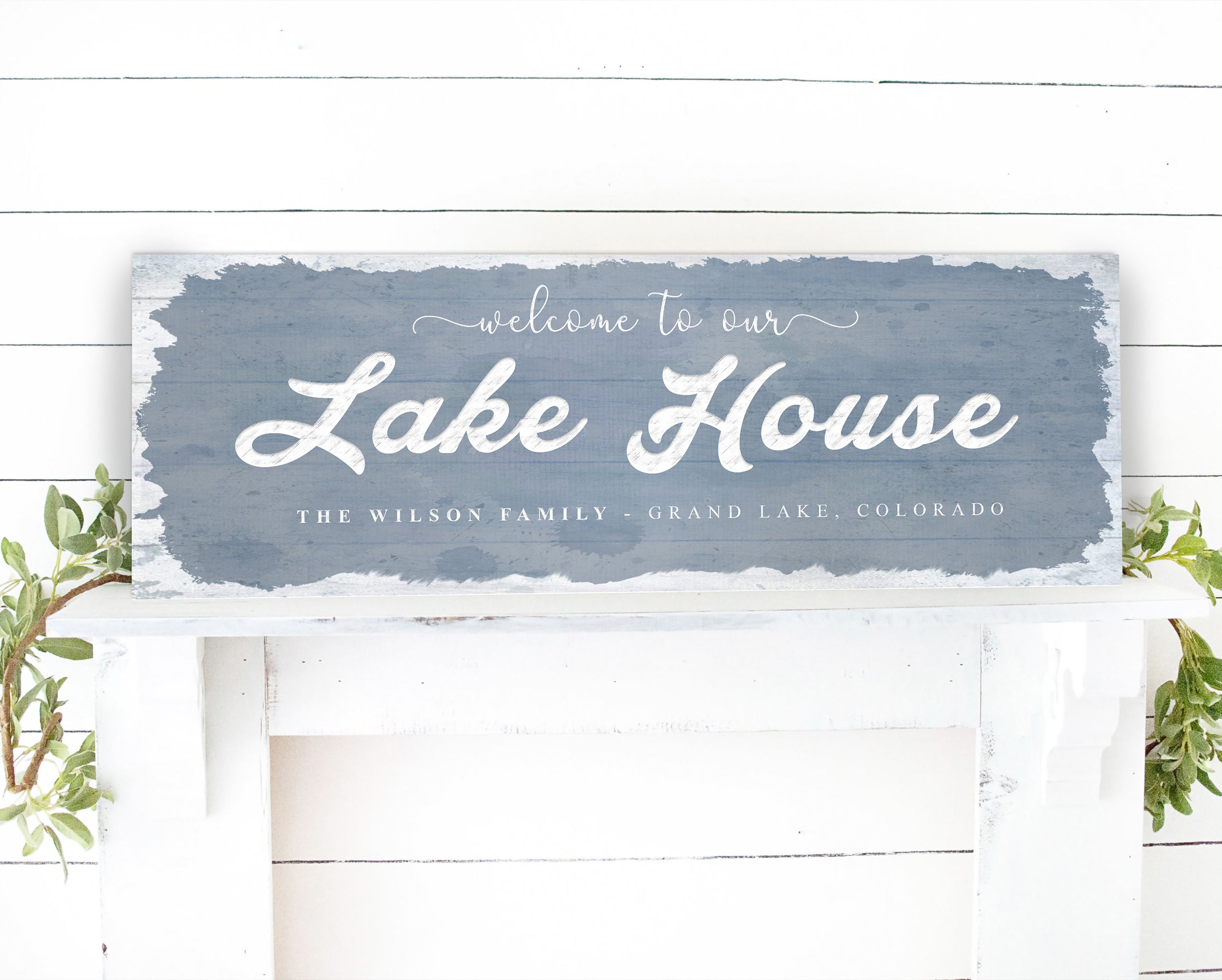 Lake House Sign
