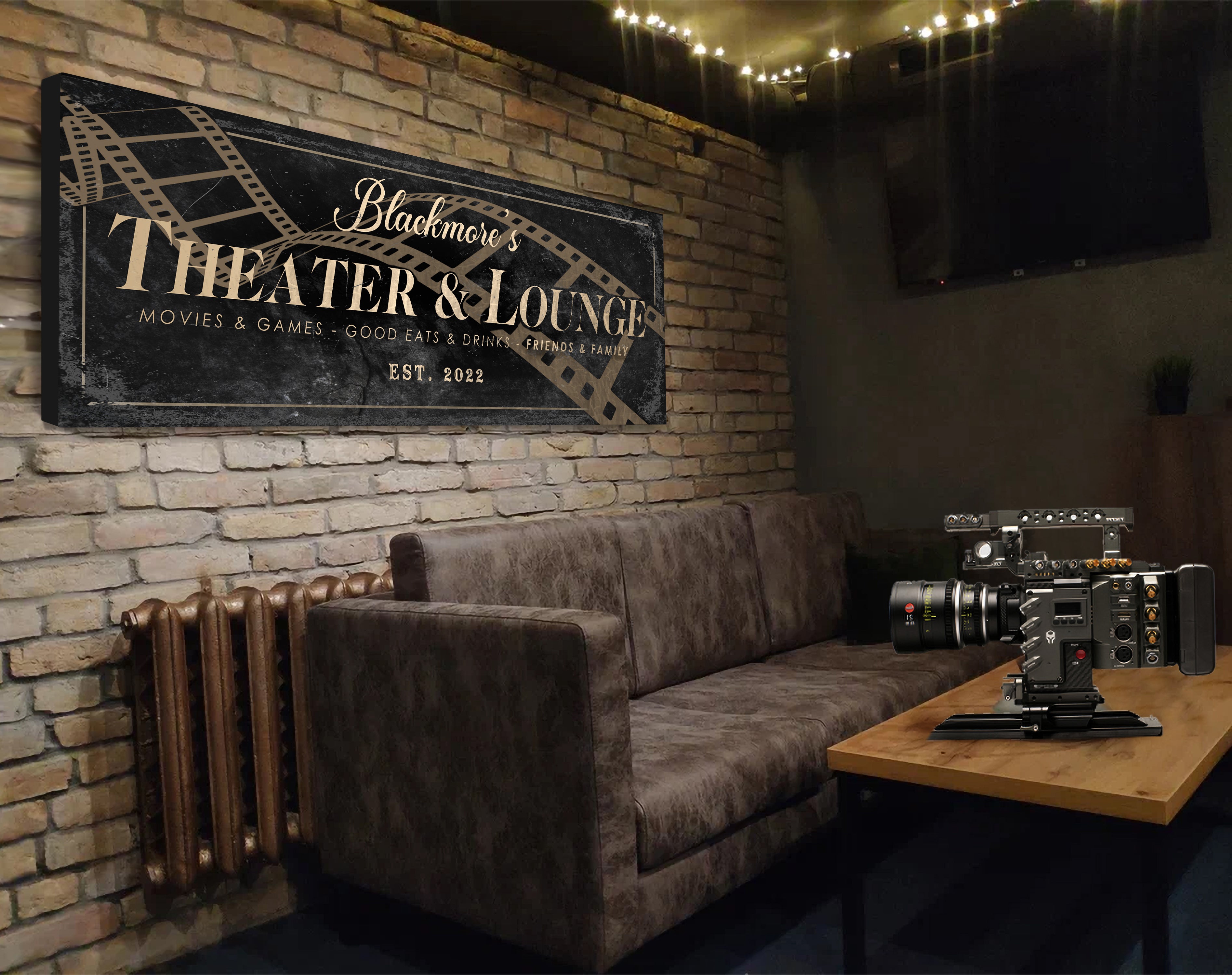 Theater & Lounge Sign