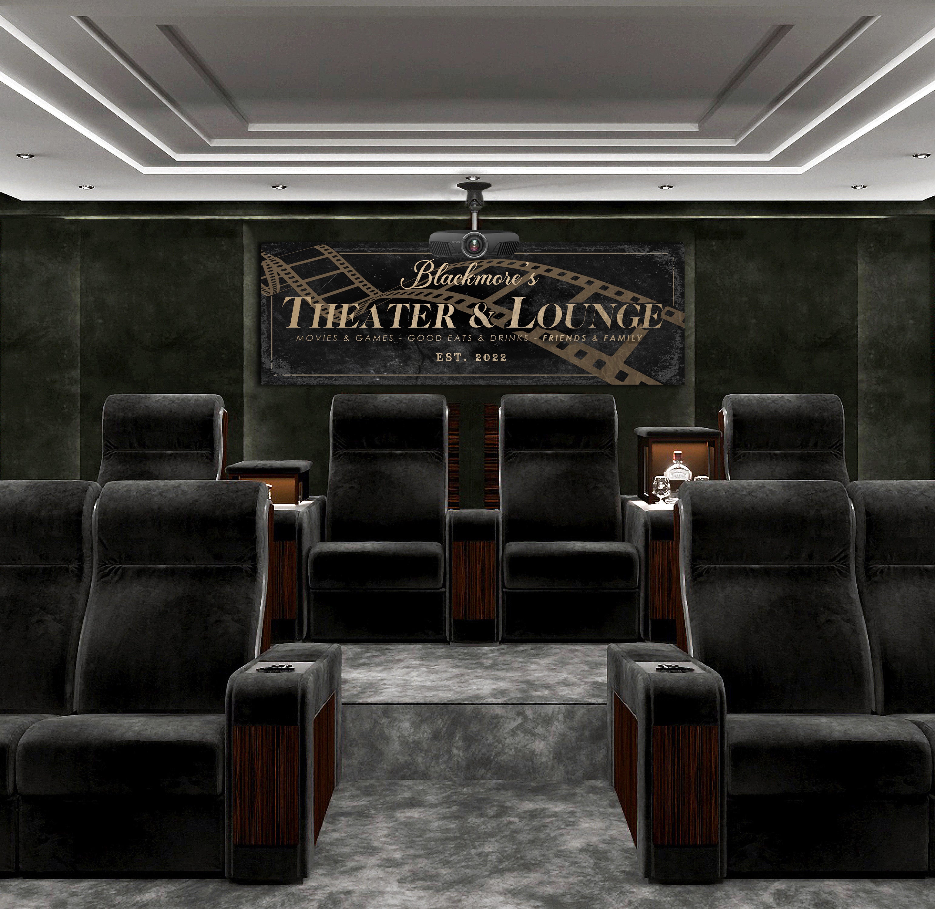 Theater & Lounge Sign