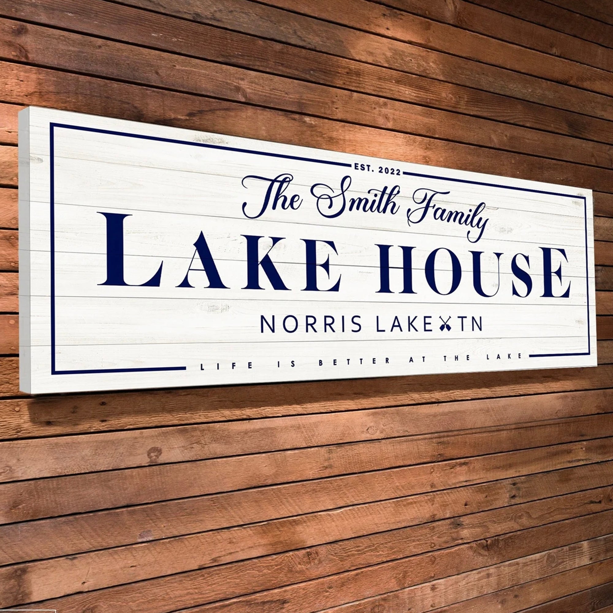 Lake House Sign