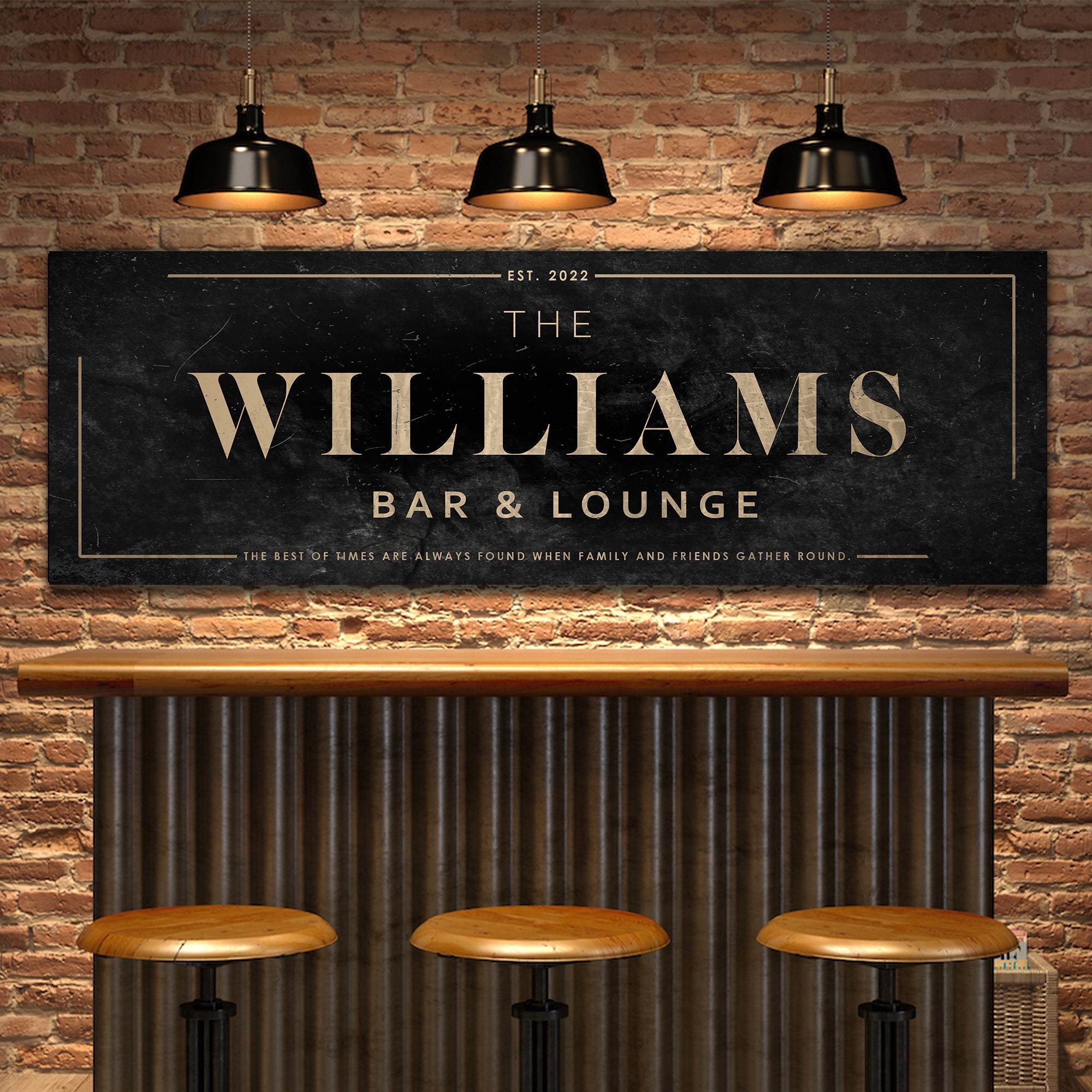 Bar & Lounge Sign