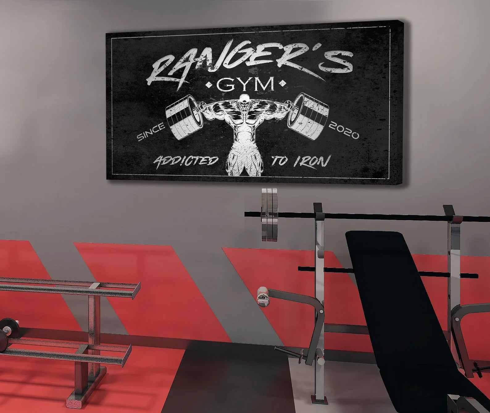 Home Gym Sign