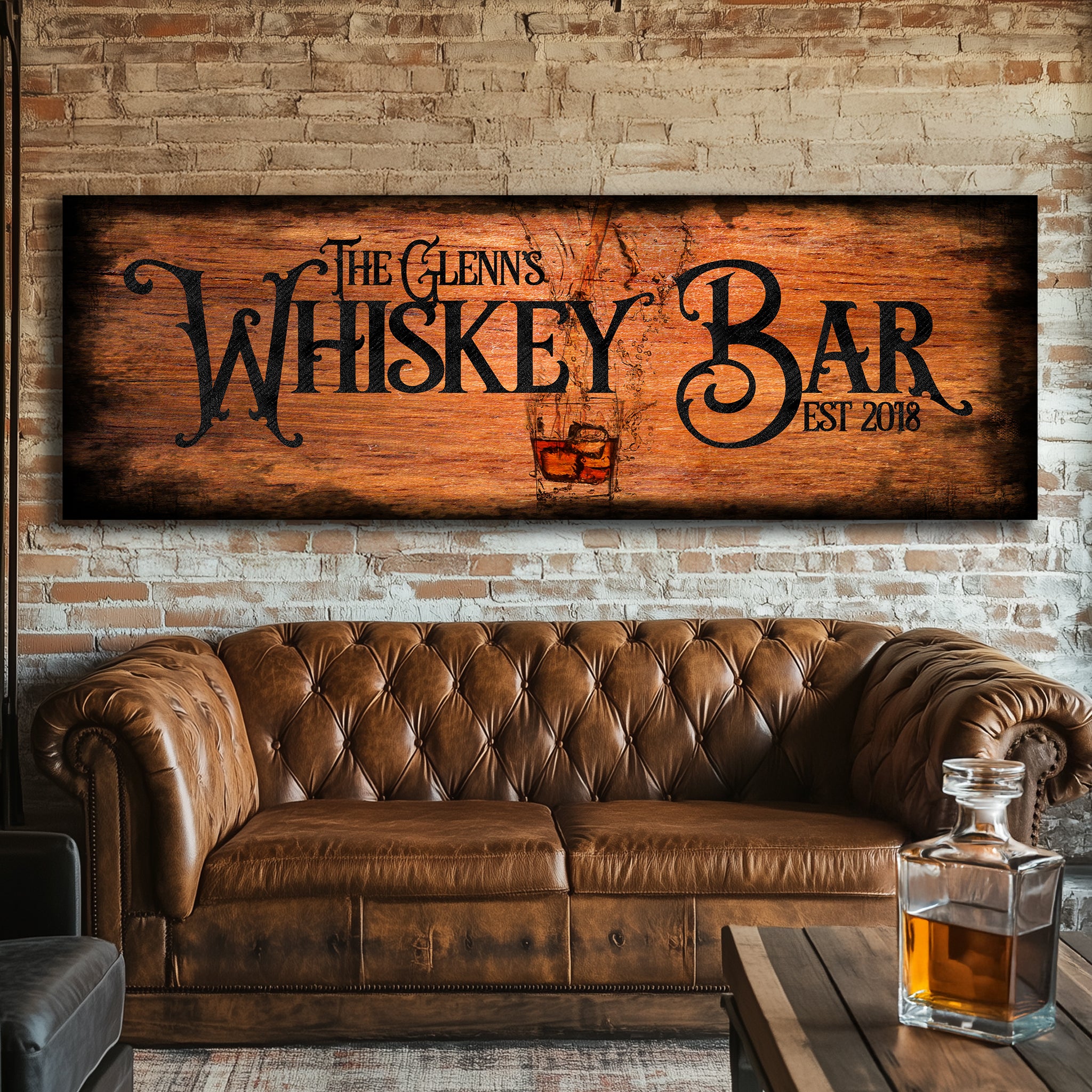 Whiskey Bar Sign