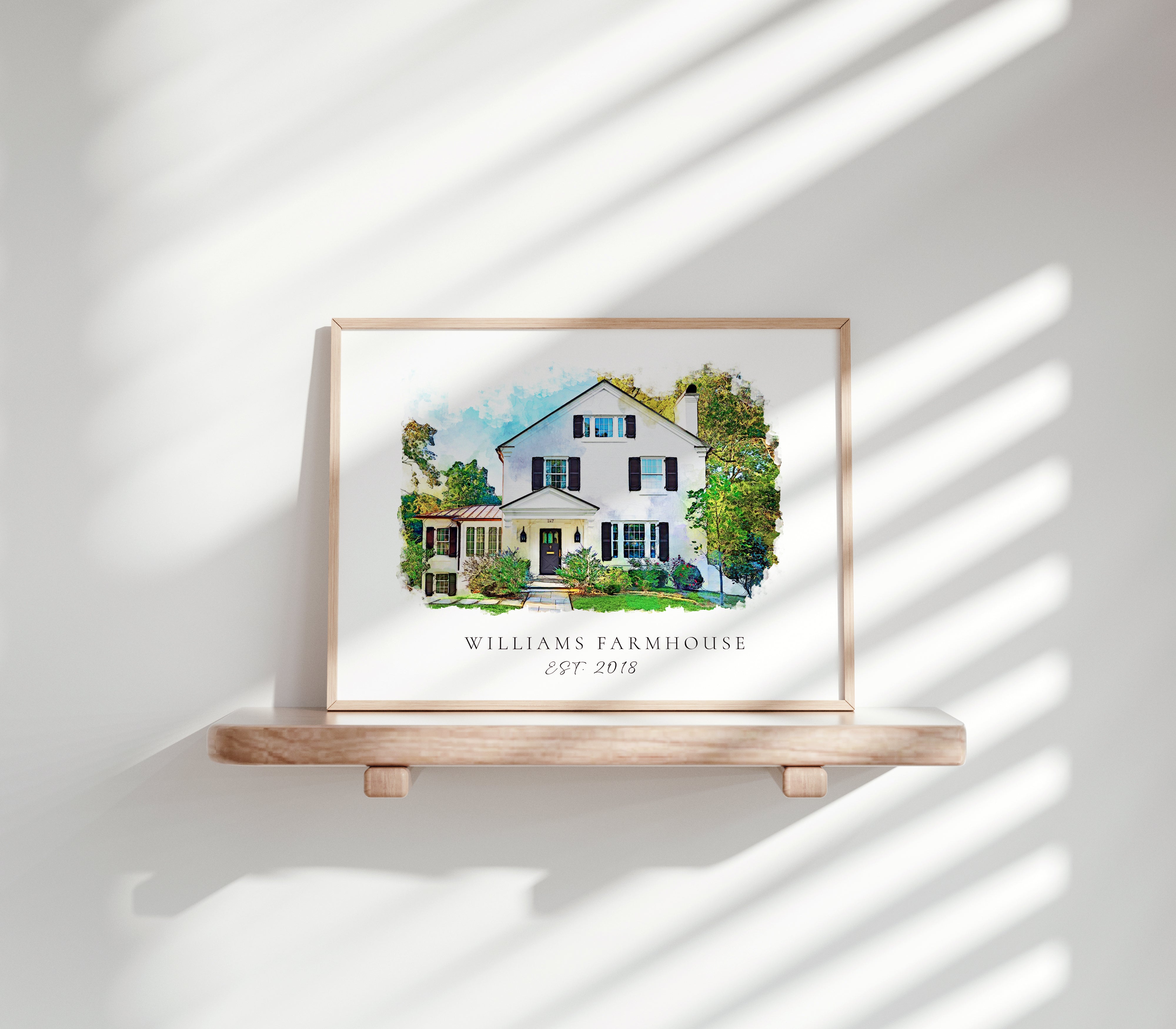 Custom House Portrait