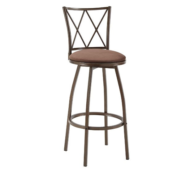 Country Style Brown Bar Stools