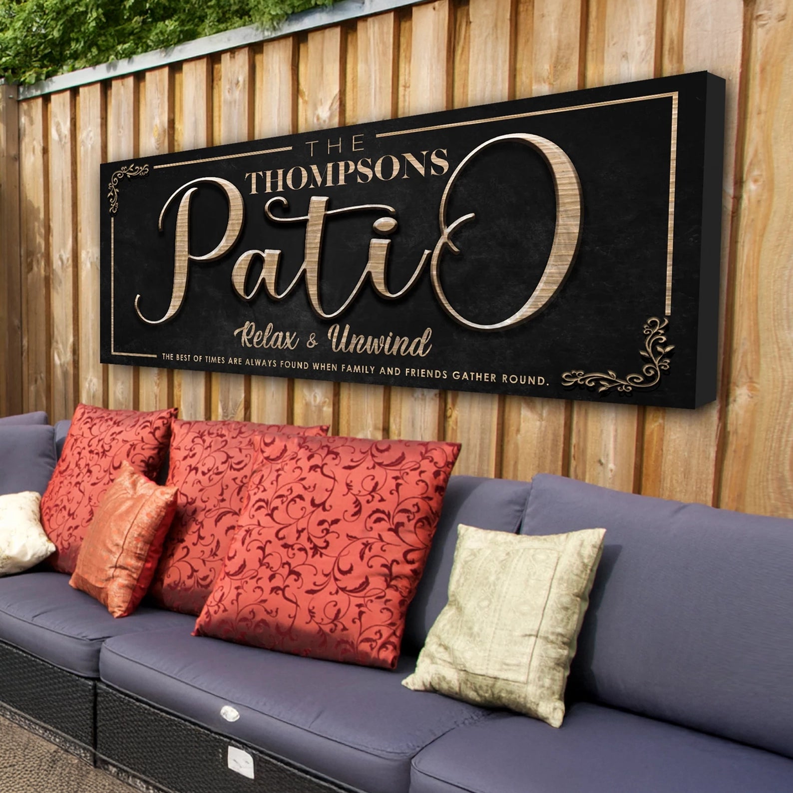 Patio Sign
