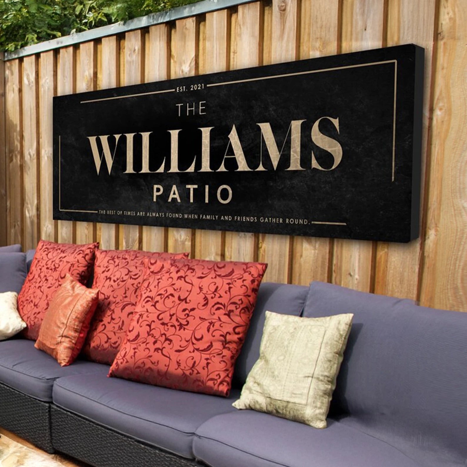 Patio Sign