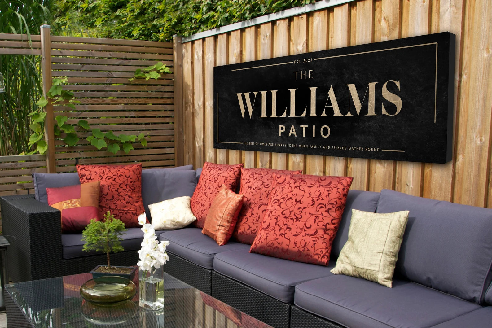 Patio Sign