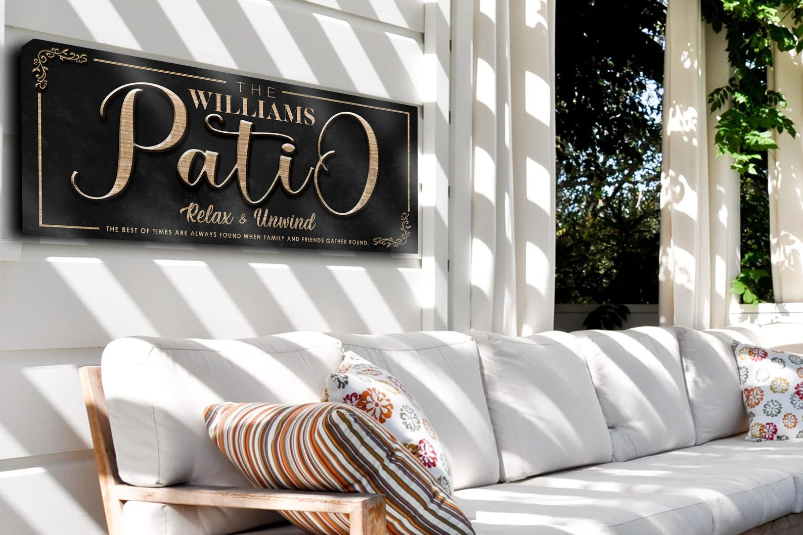 Patio Sign