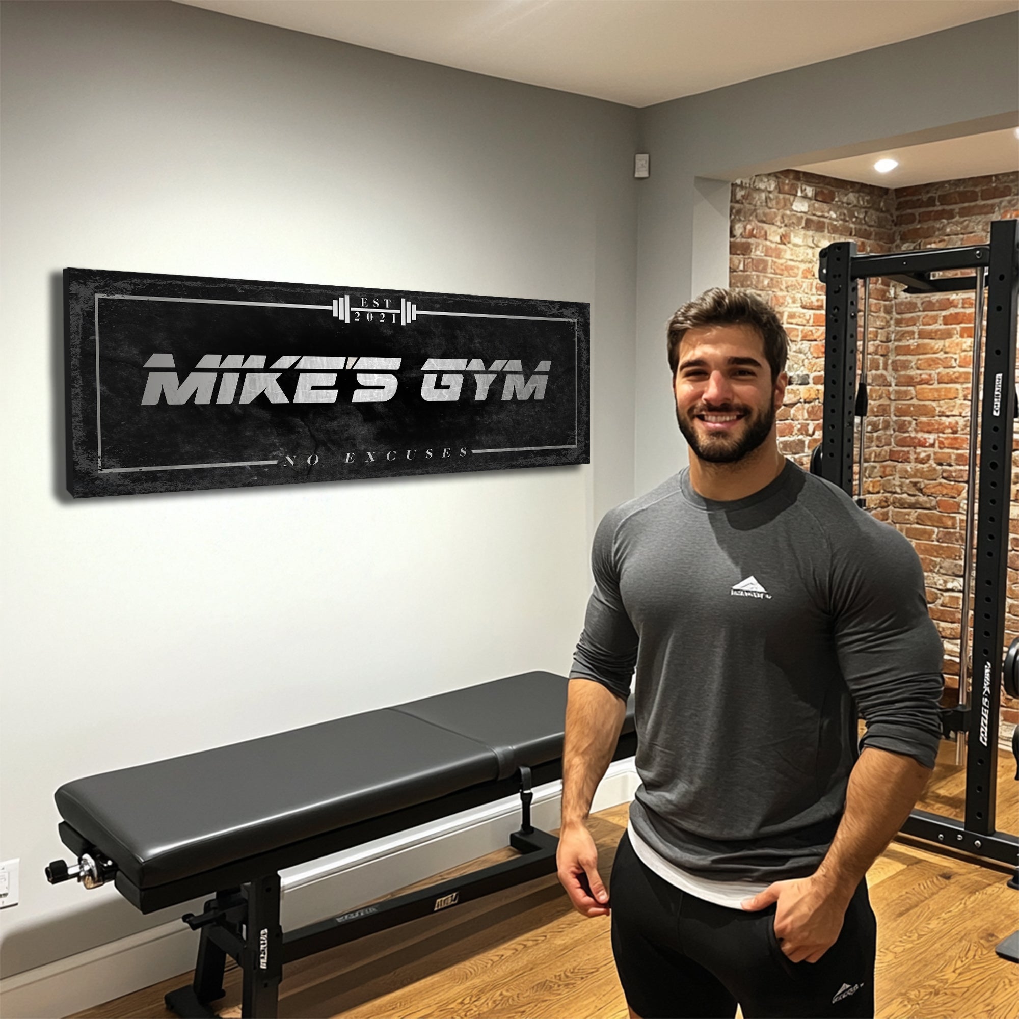Home Gym Sign