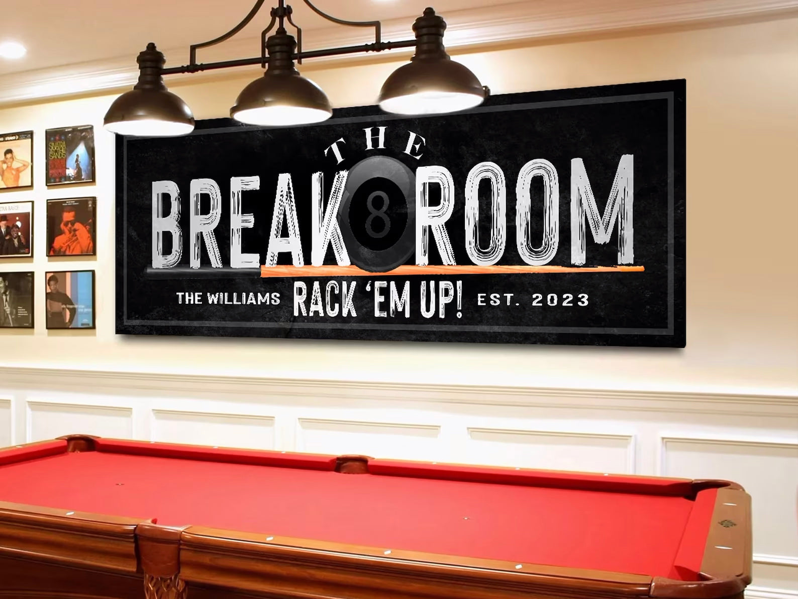 Break Room Sign
