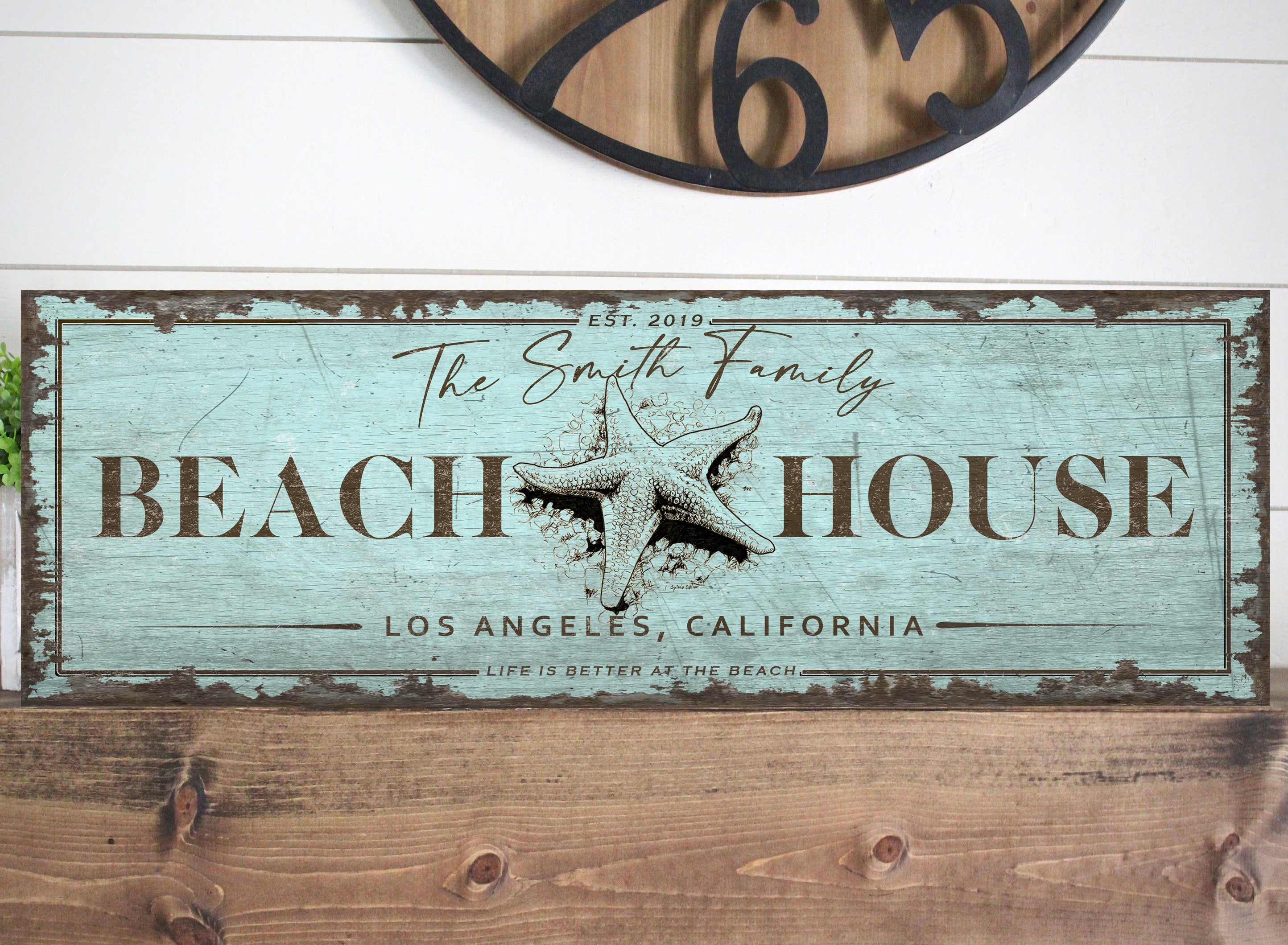 Beach House Sign