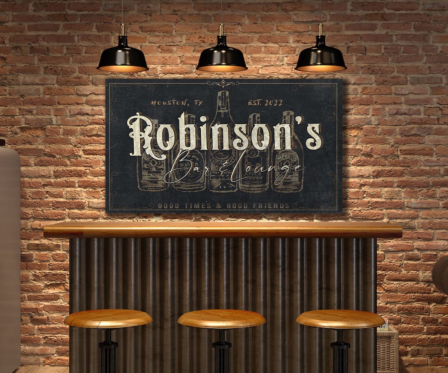 Vintage Bar Sign