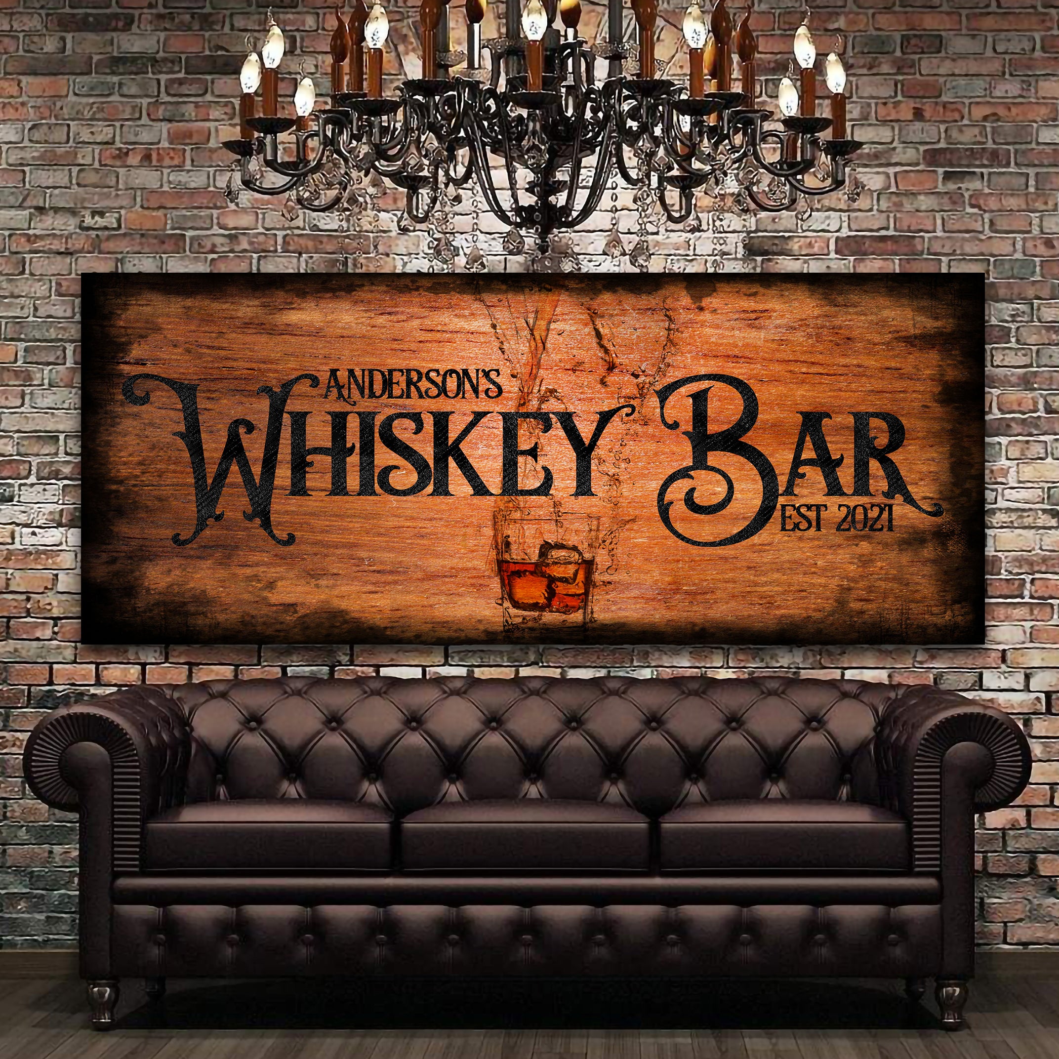 Whiskey Bar Sign